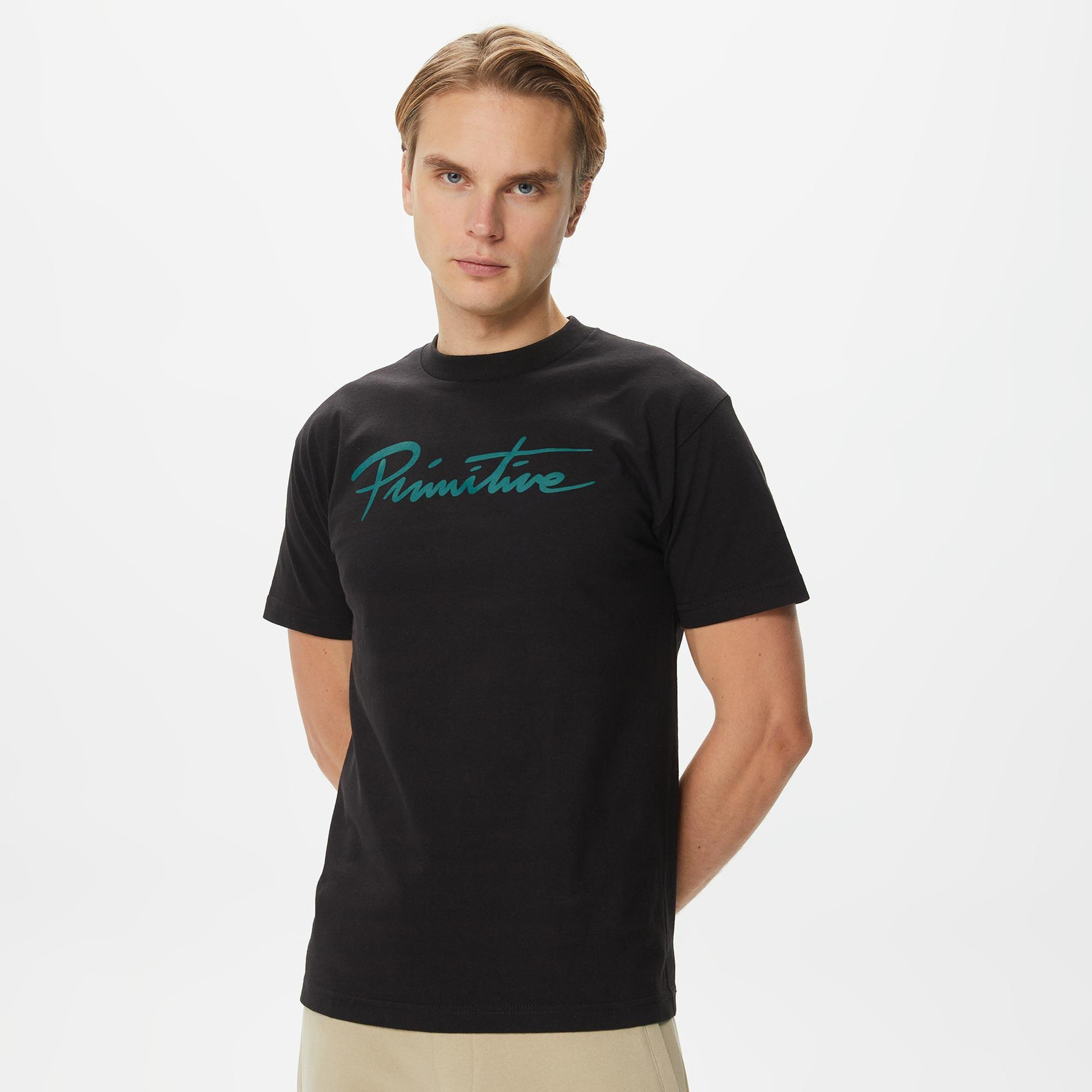 Primitive Nuevo Erkek Siyah T-Shirt
