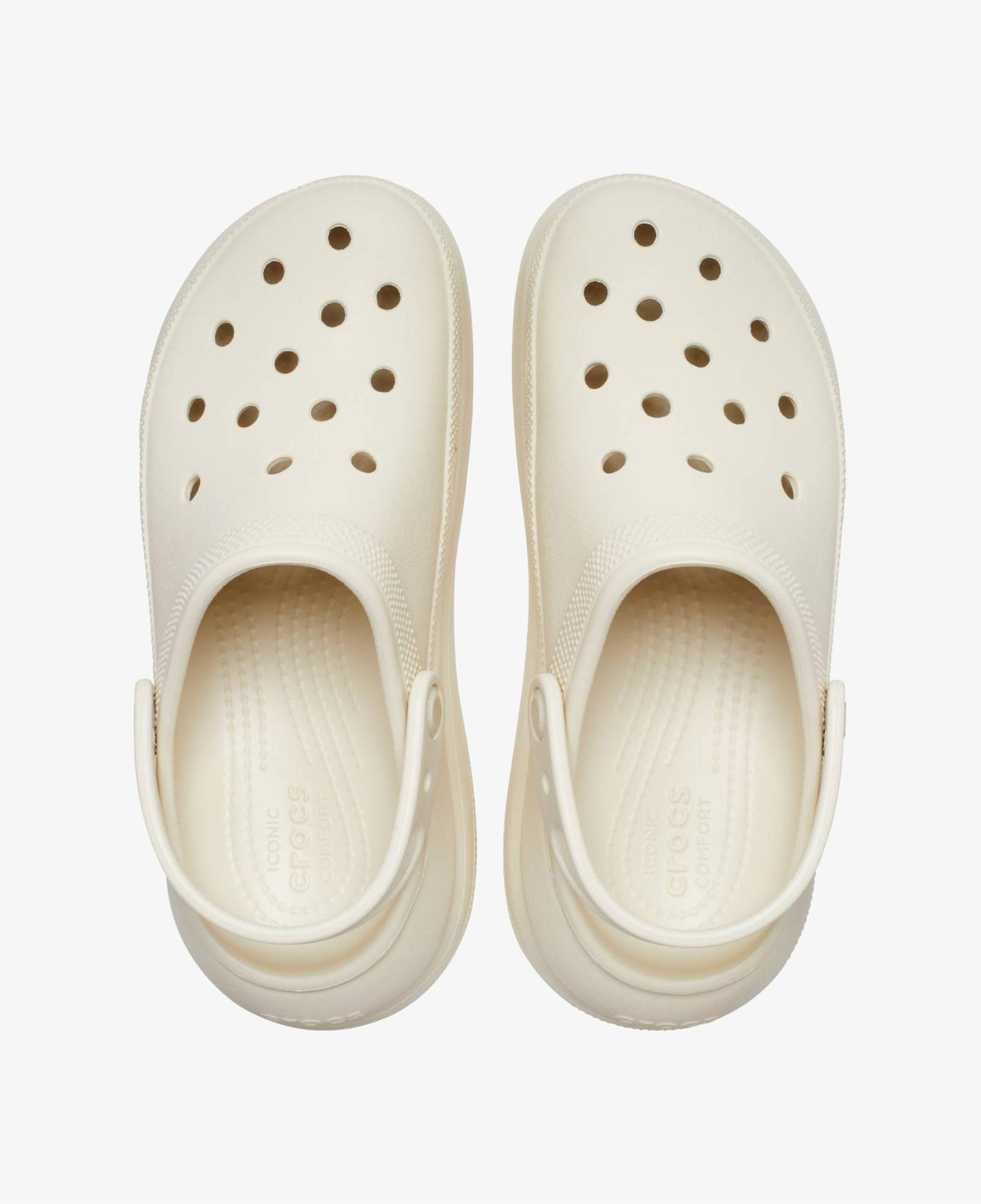 Crocs Classic Crush Clog Kadın Krem Terlik