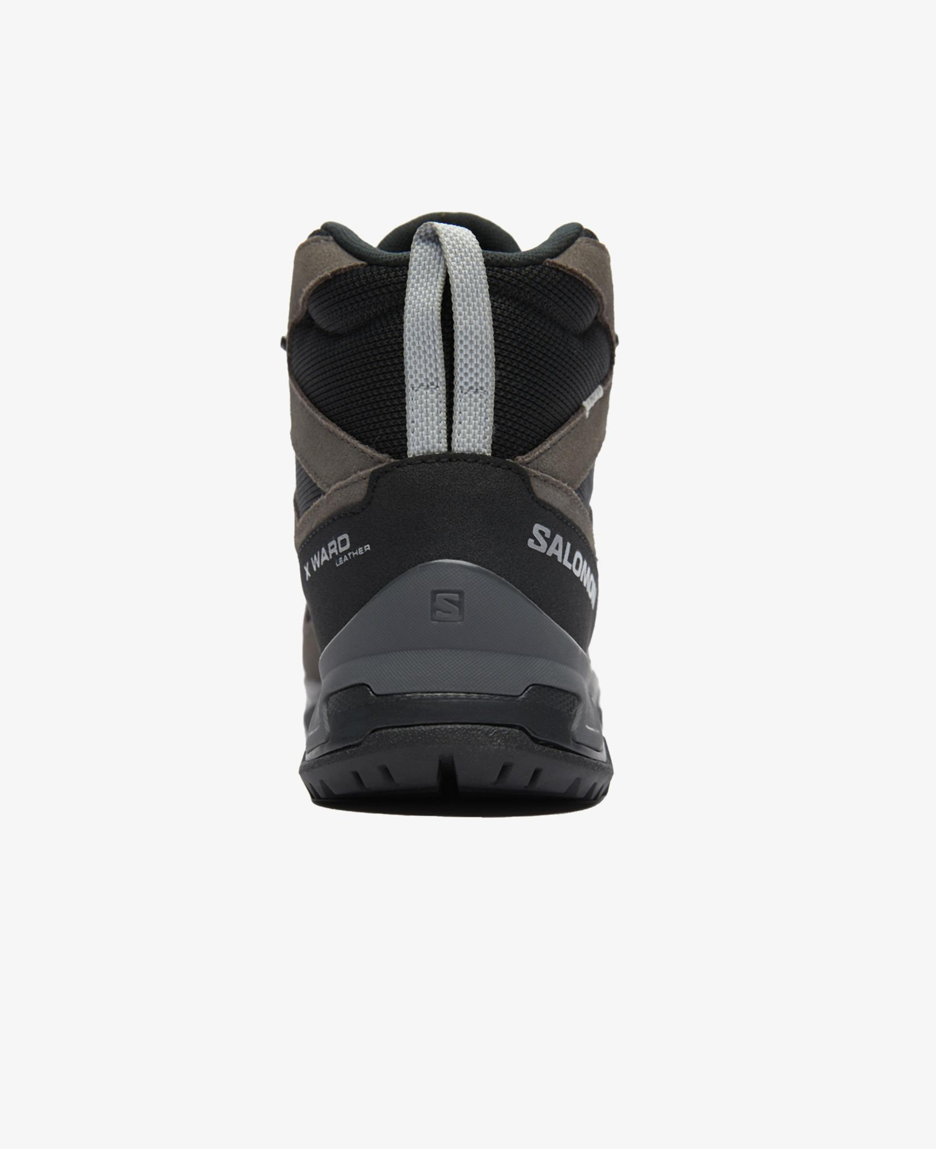 Salomon X Ward Leather Mıd Gore-Tex Erkek Siyah Outdoor Ayakkabı