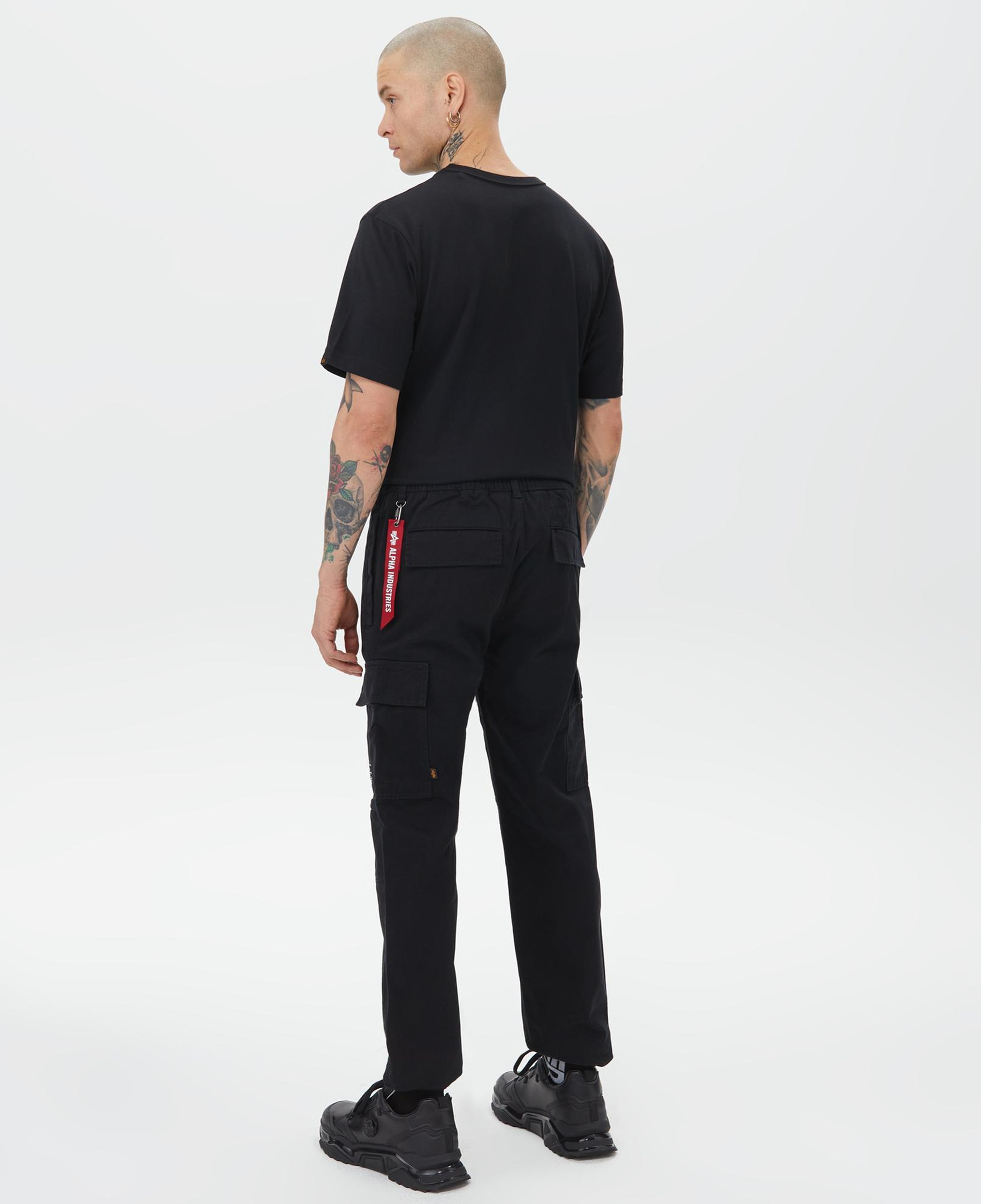 Alpha Industries Cotton Jogger Erkek Siyah Pantolon