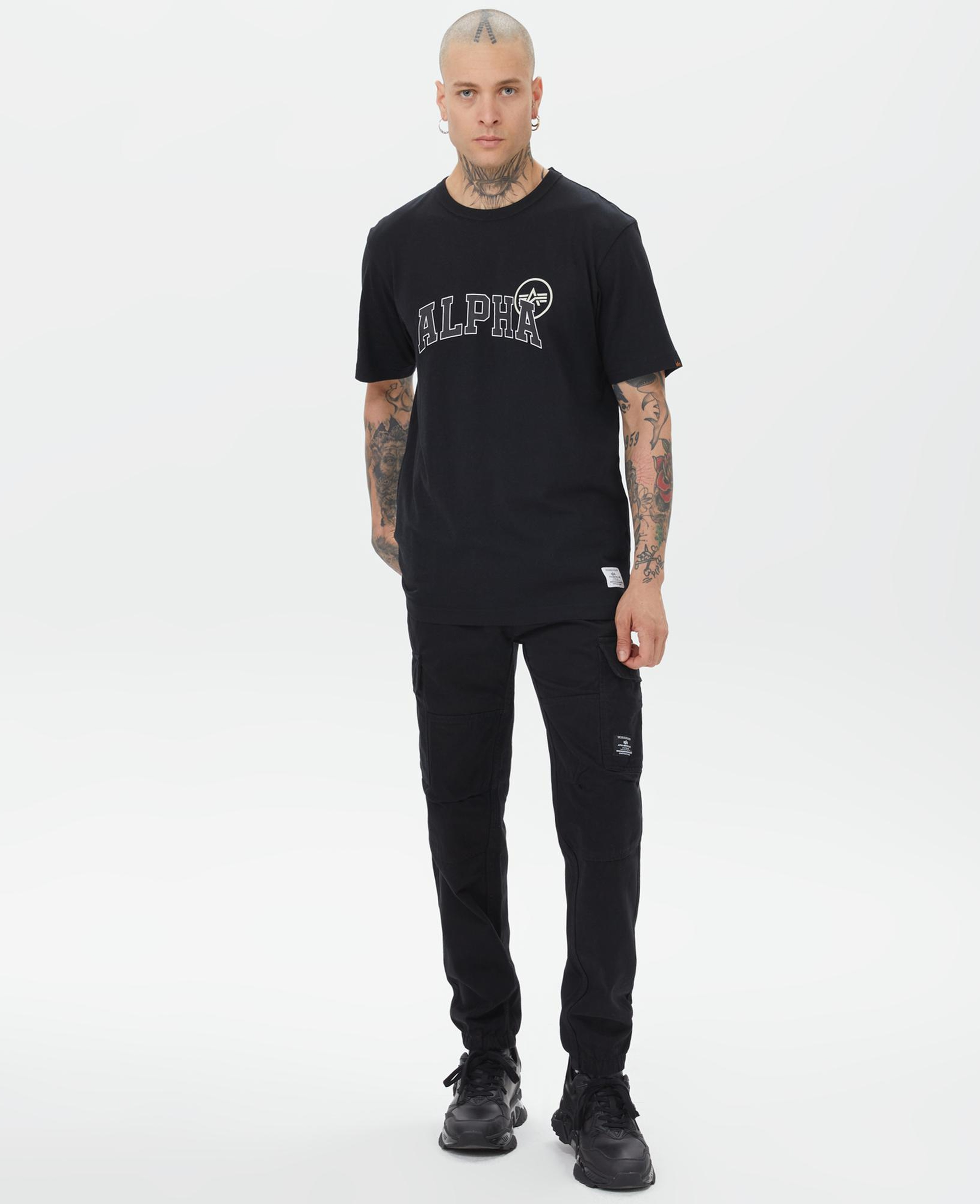 Alpha Industries Cotton Jogger Erkek Siyah Pantolon