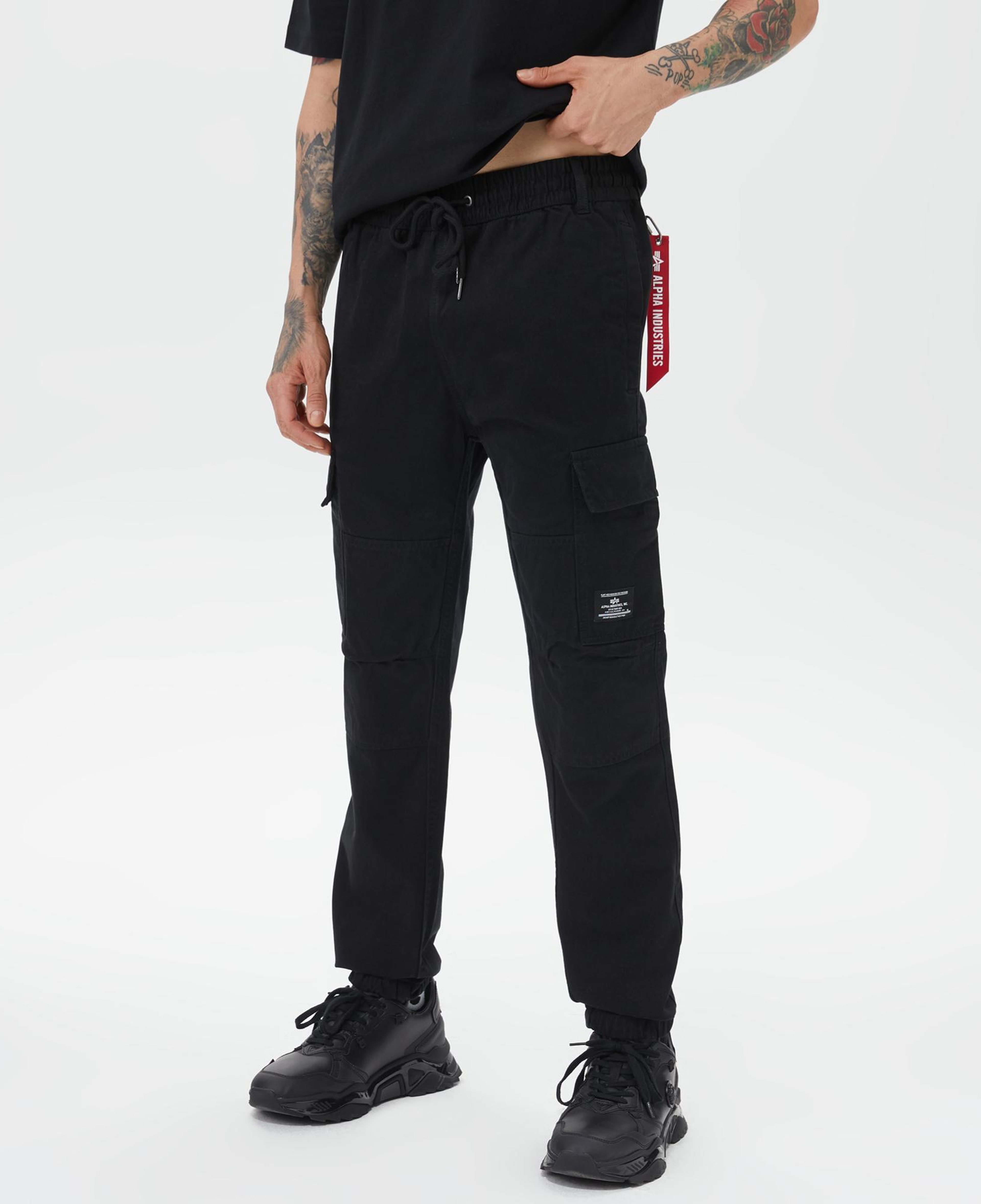 Alpha Industries Cotton Jogger Erkek Siyah Pantolon