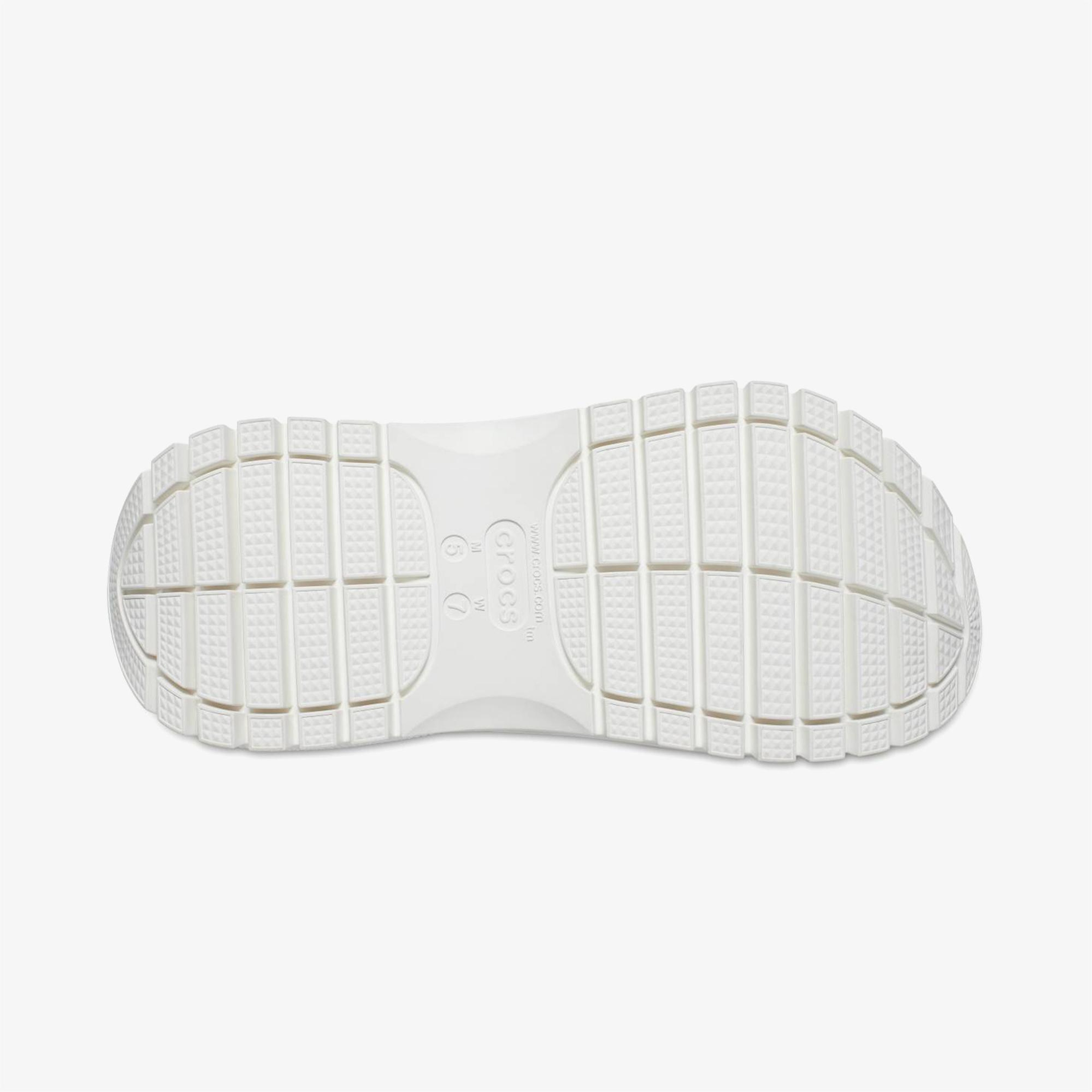 Crocs Classic Mega Crush Kadın Beyaz Terlik