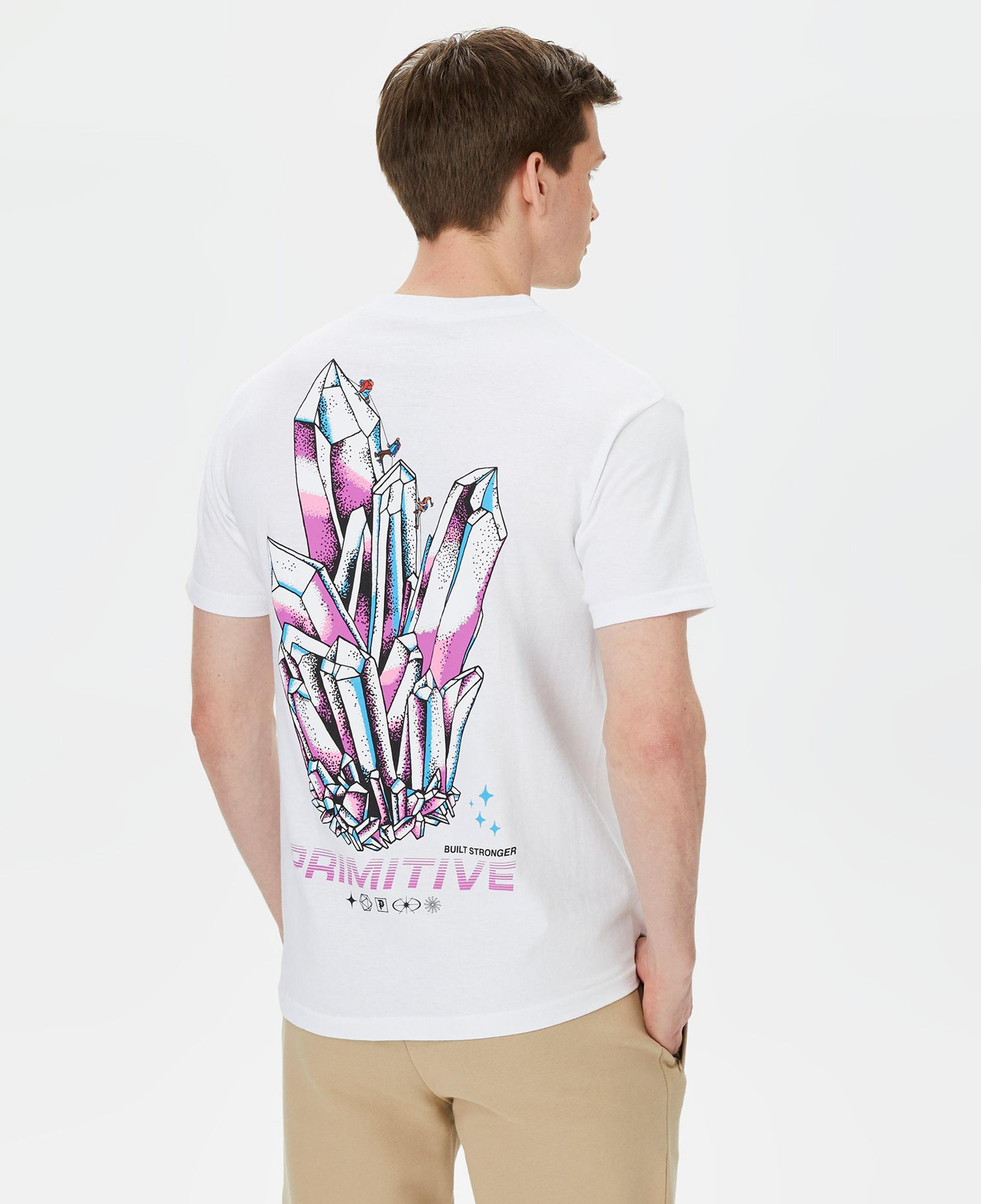 Primitive Zenith Erkek Beyaz T-Shirt