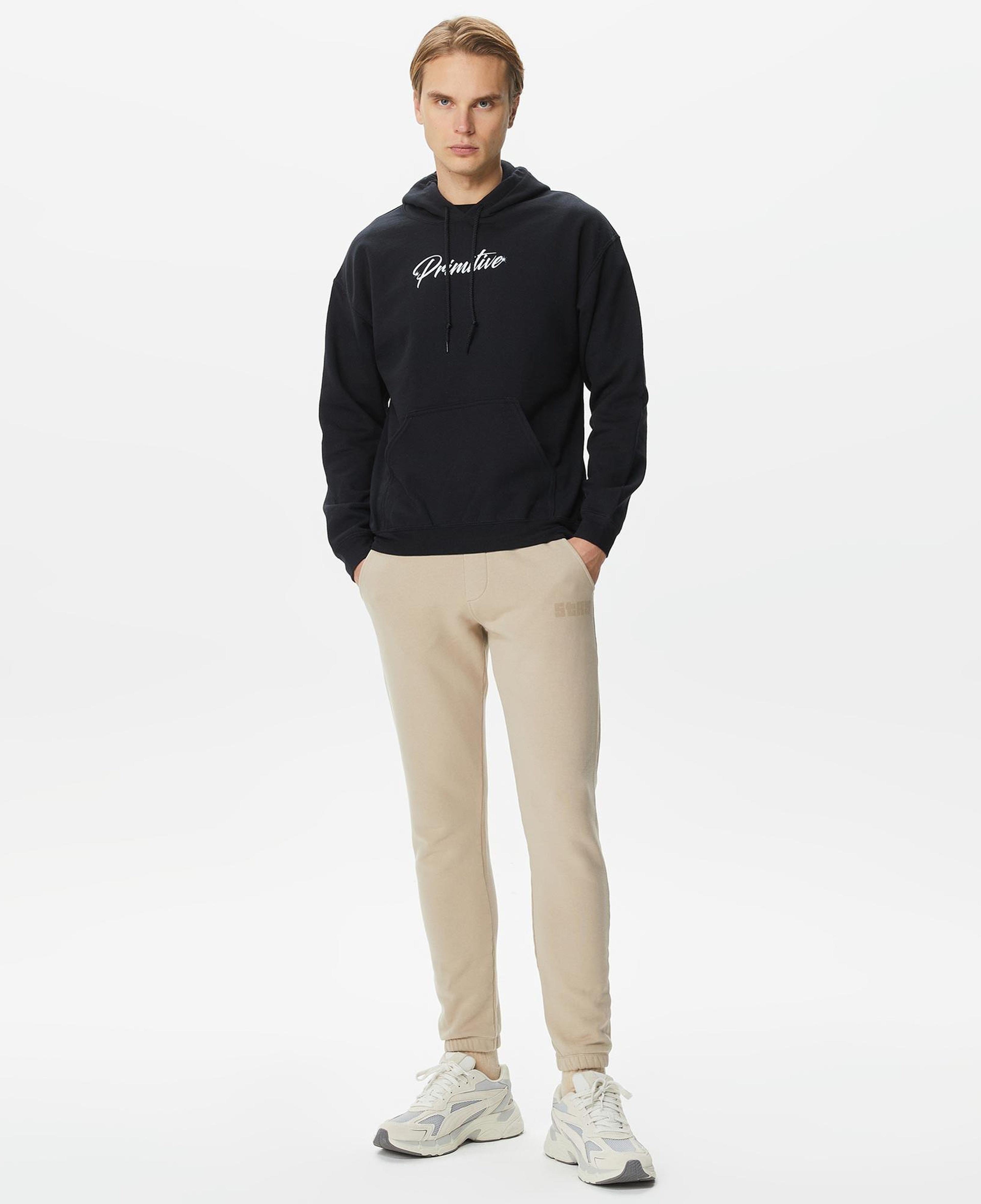 Primitive Shiver Erkek Siyah Hoodie