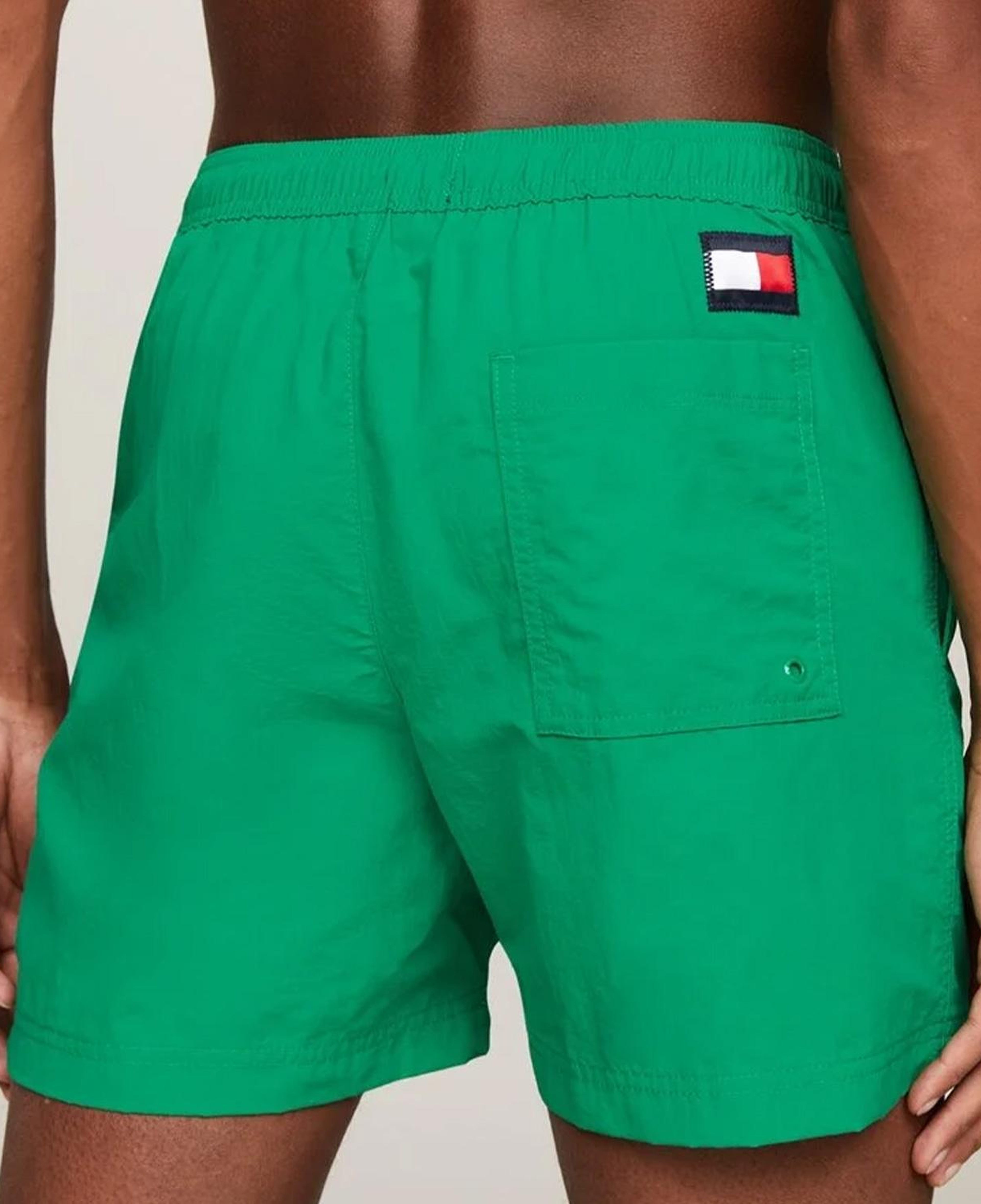 Tommy Hilfiger Sf Medium Drawstring Erkek Yeşil Deniz Şortu