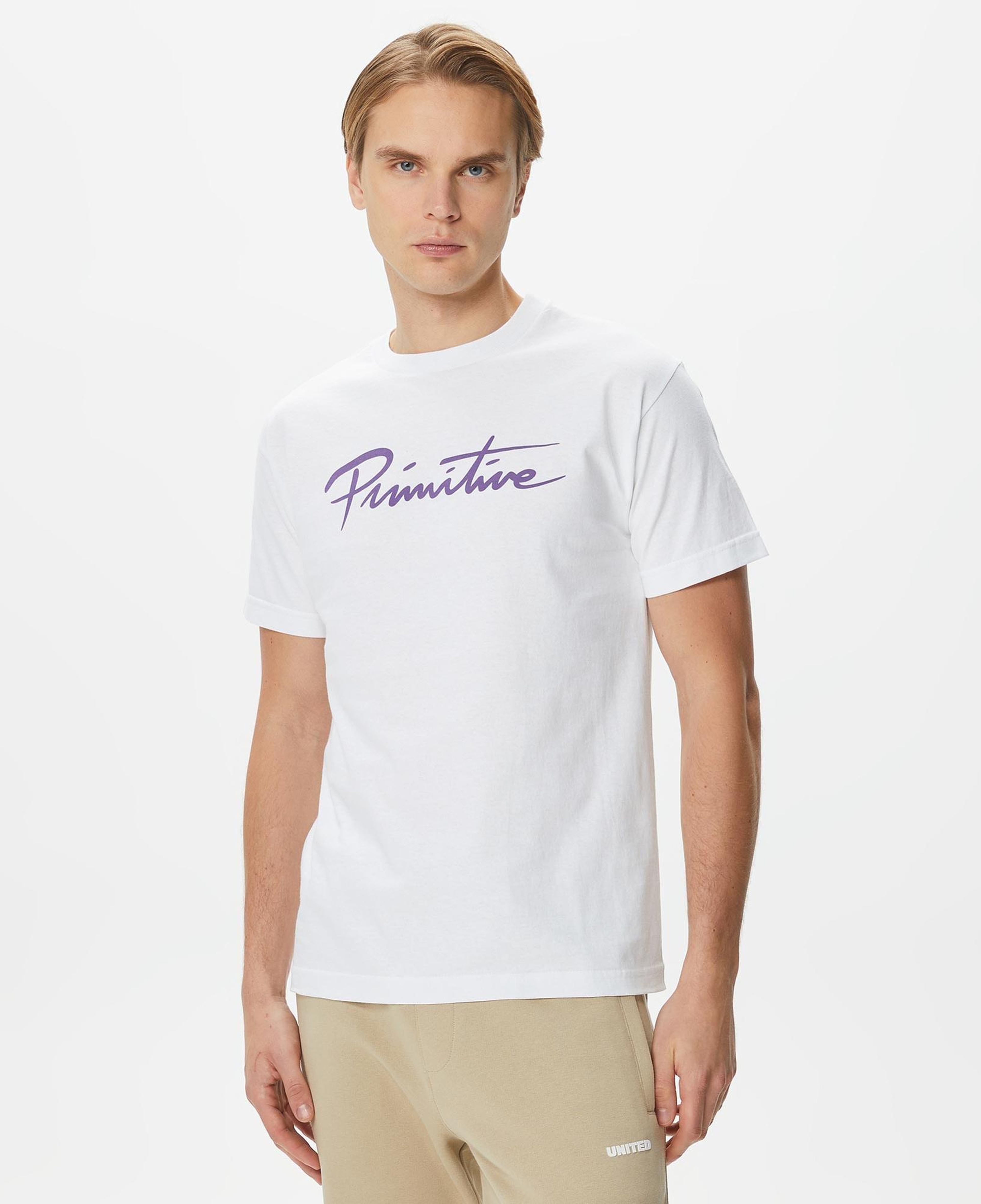 Primitive Nuevo Erkek Beyaz T-Shirt