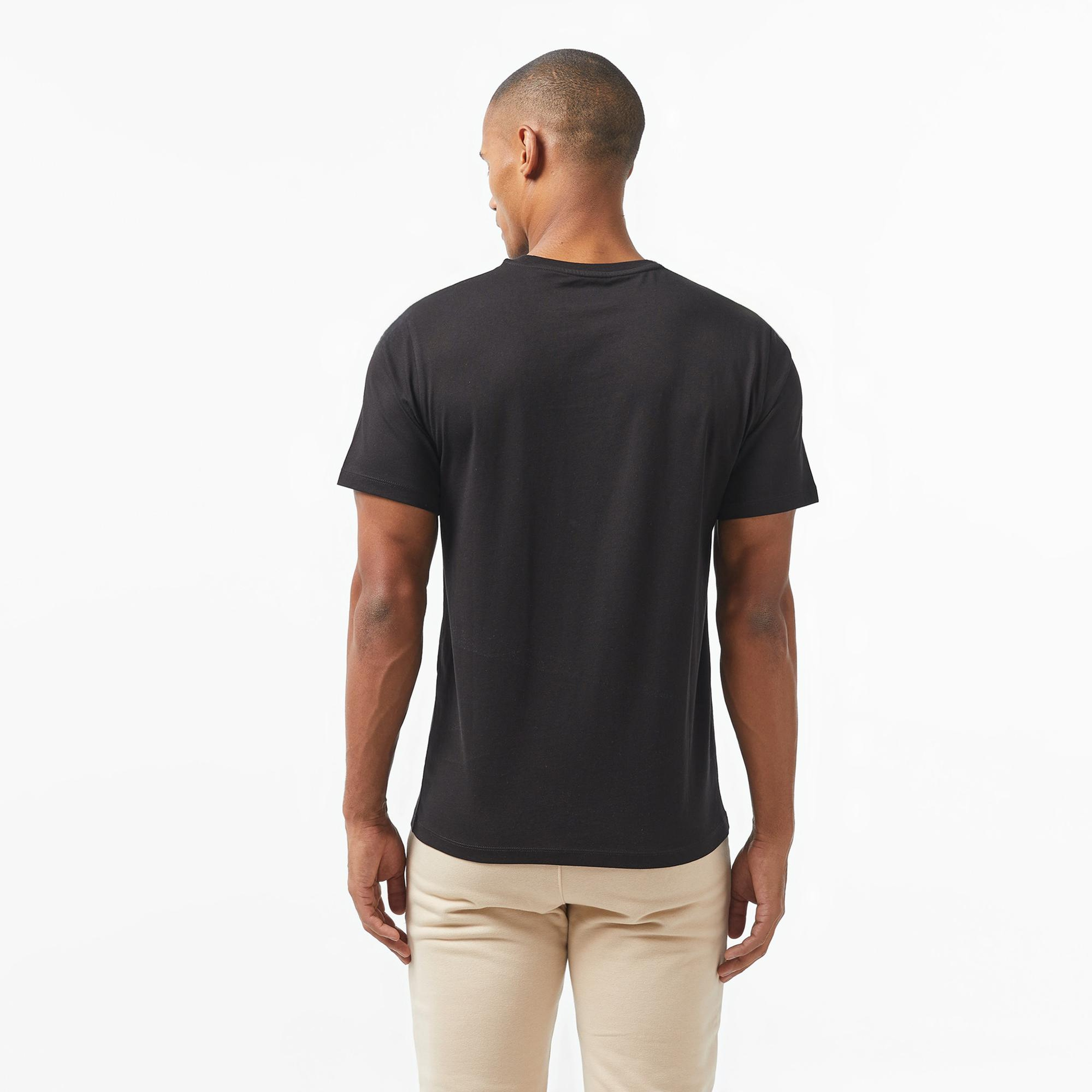 Tactical Wolves Classic Erkek Siyah T-Shirt