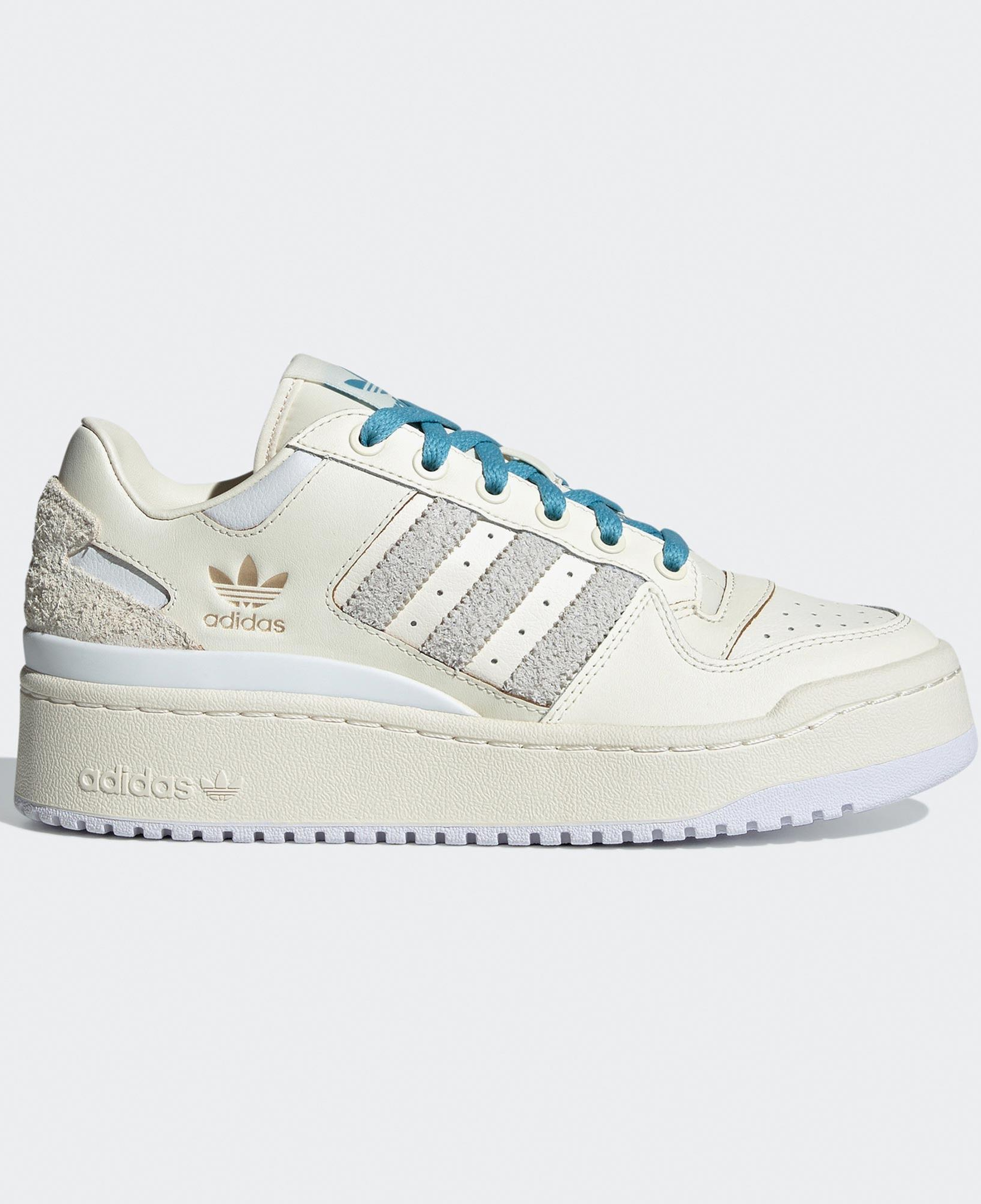adidas Originals Forum Bold Stripes Kadın Krem Spor Ayakkabı