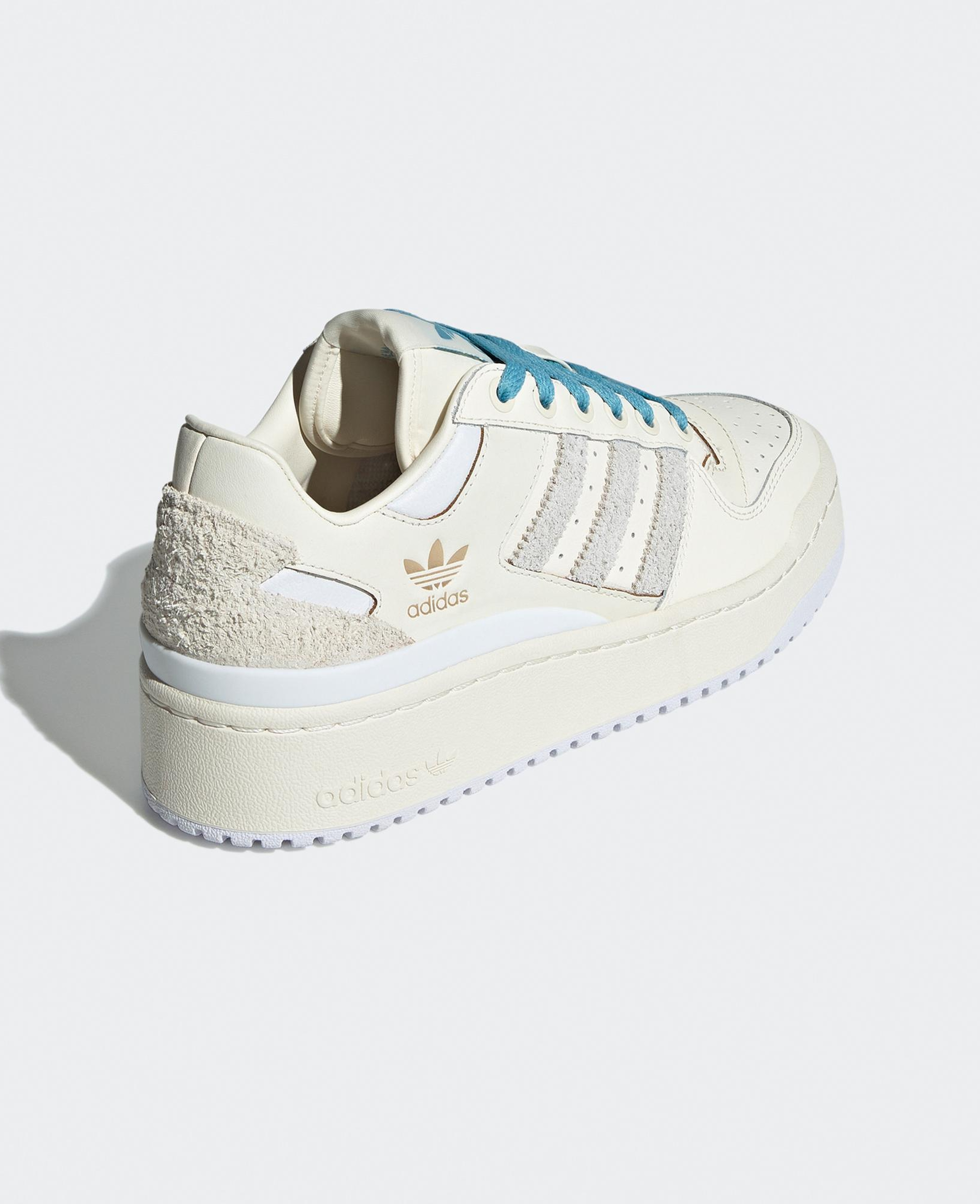 adidas Originals Forum Bold Stripes Kadın Krem Spor Ayakkabı