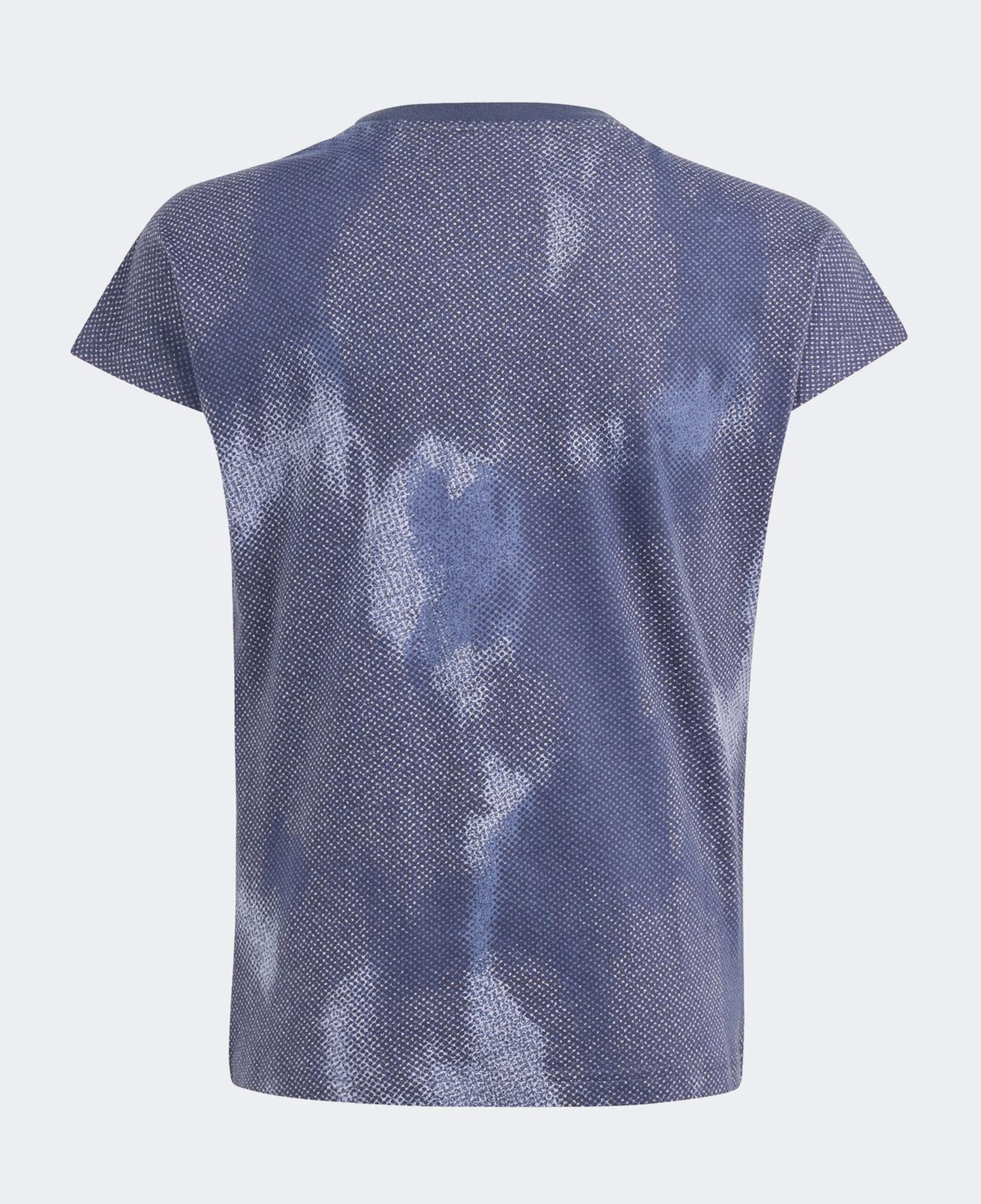 adidas Sportswear Jg Fi Aop T Çocuk Mavi T-Shirt