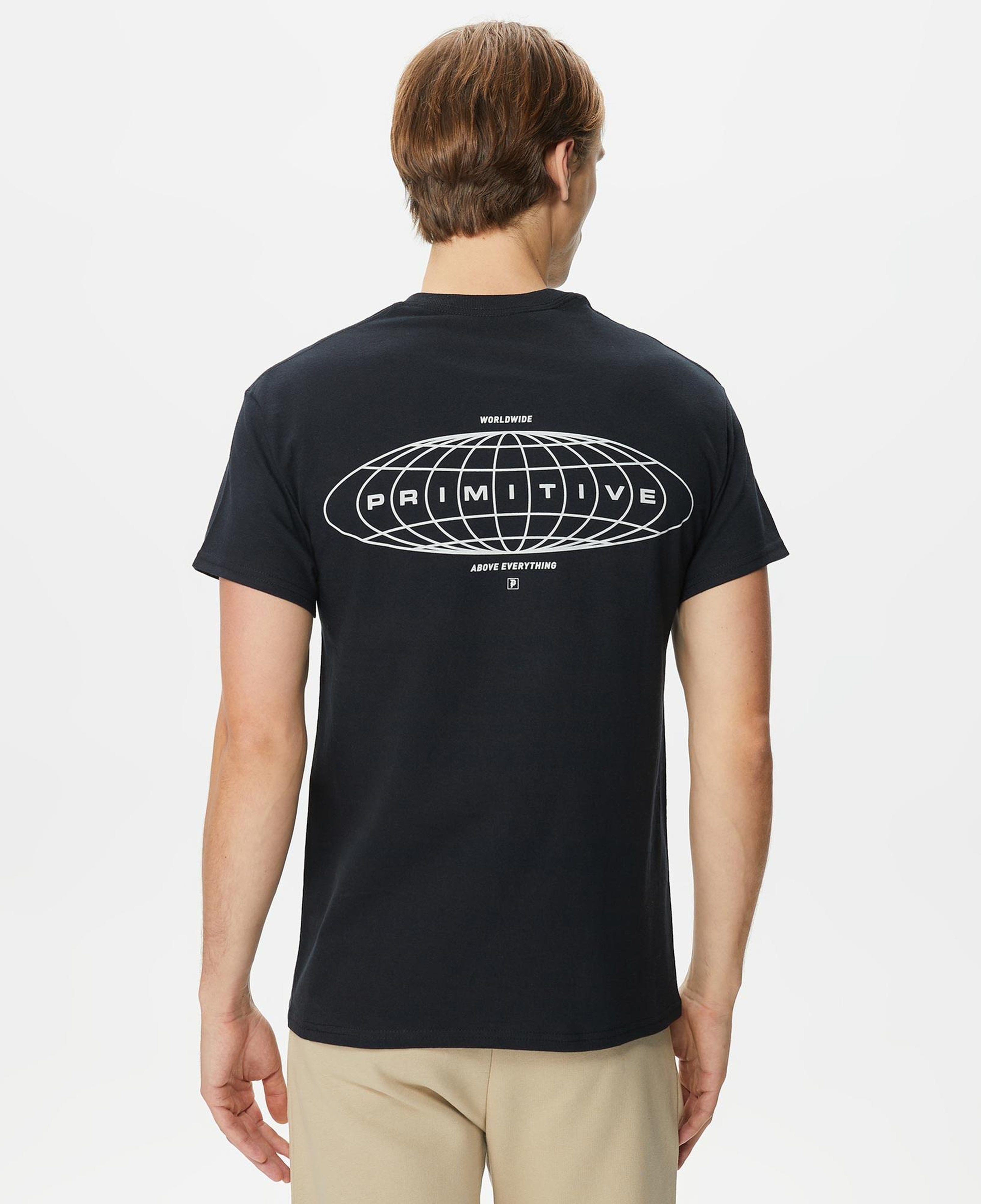 Primitive Cosmopolitan Pocket Erkek Siyah T-Shirt