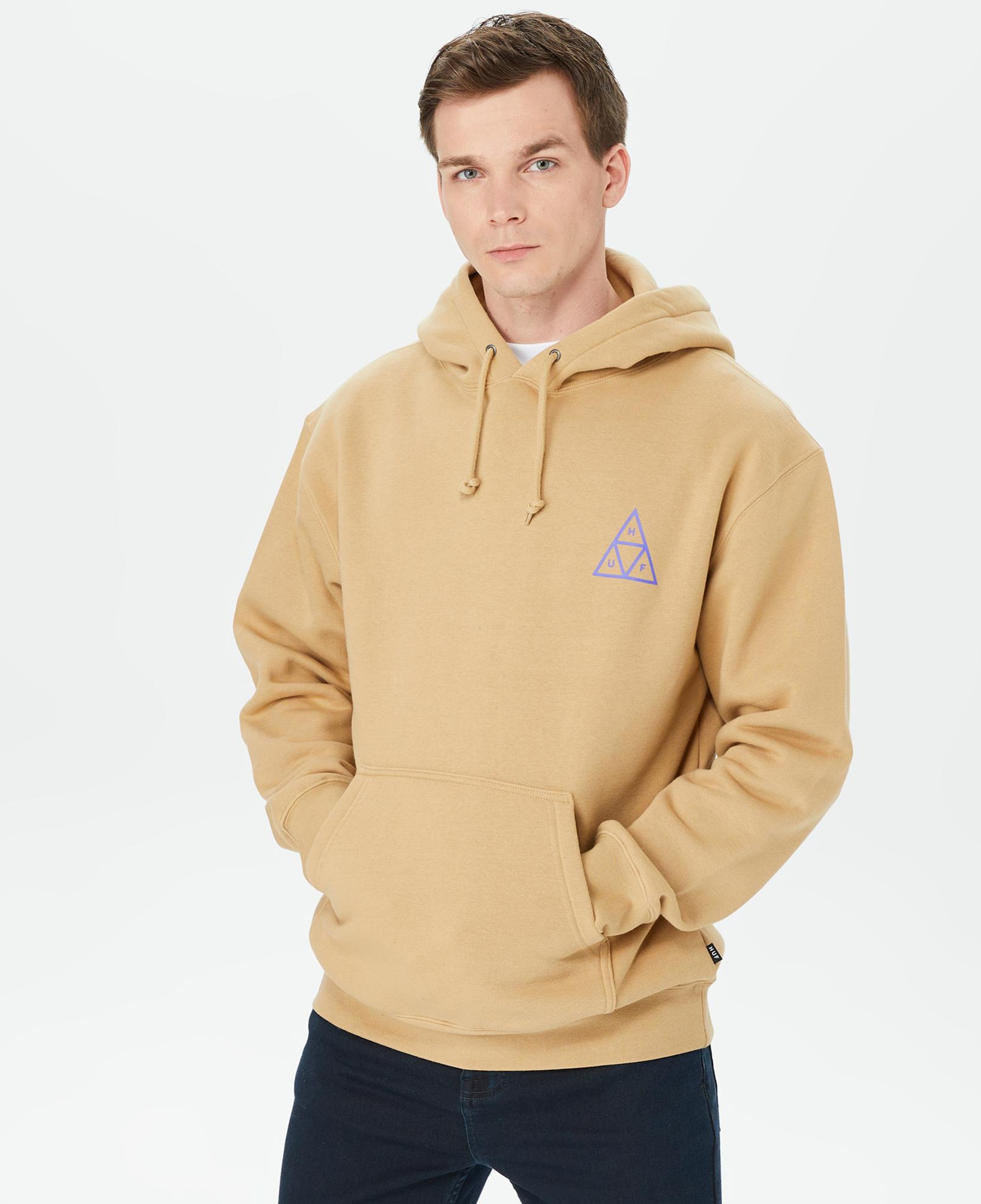 HUF Set Tt Erkek Bej Hoodie