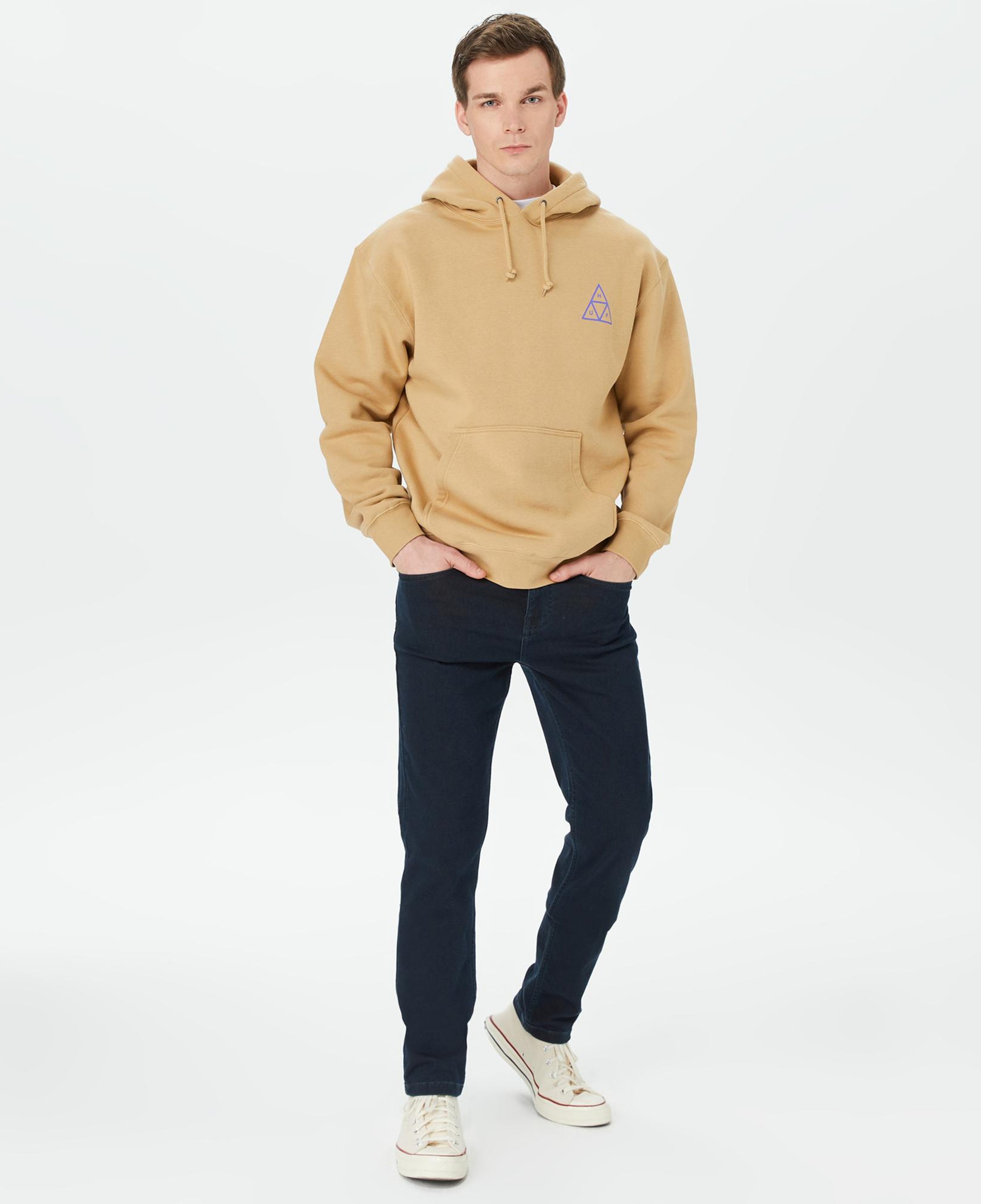 HUF Set Tt Erkek Bej Hoodie