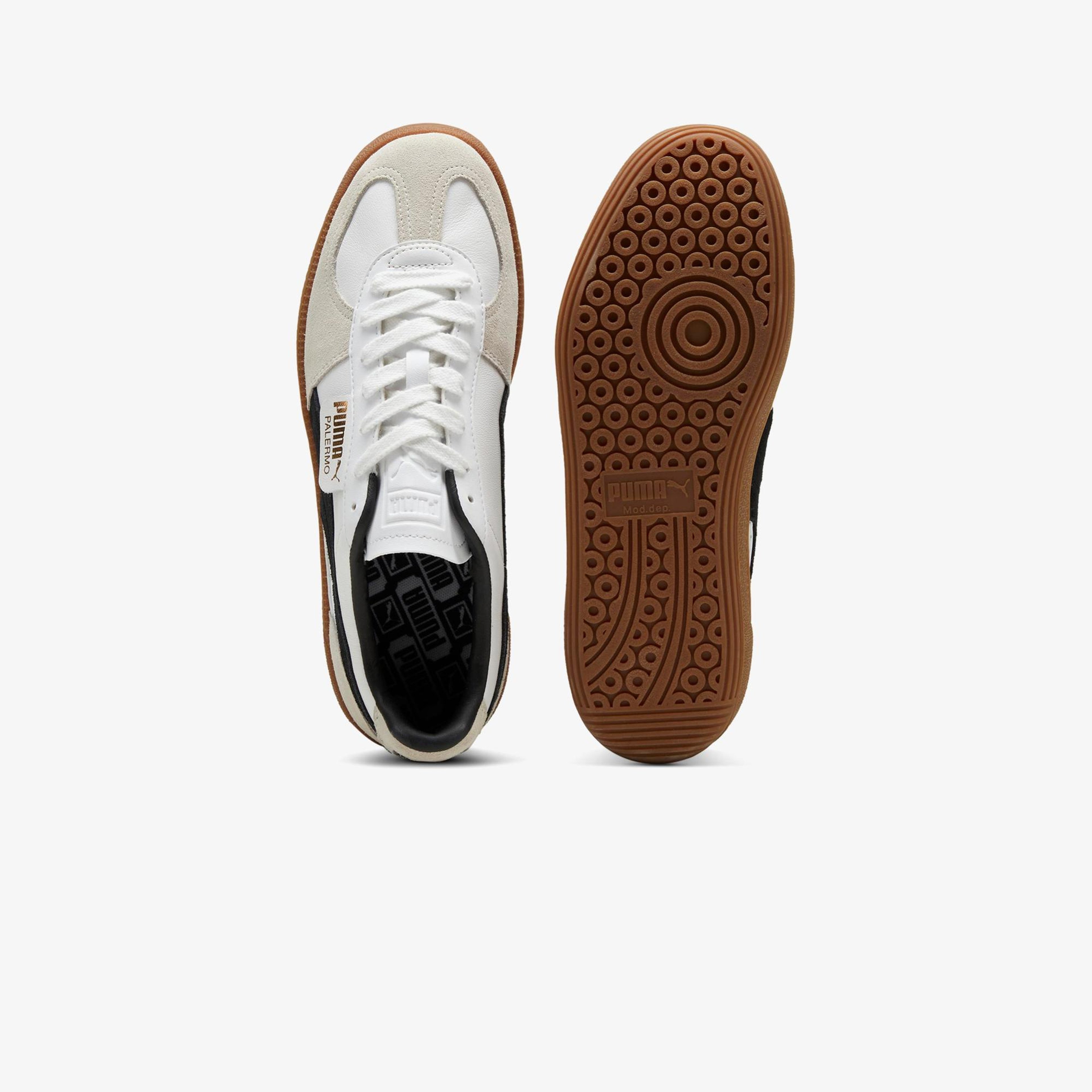 Puma Palermo Leather Unisex Beyaz Spor Ayakkabı