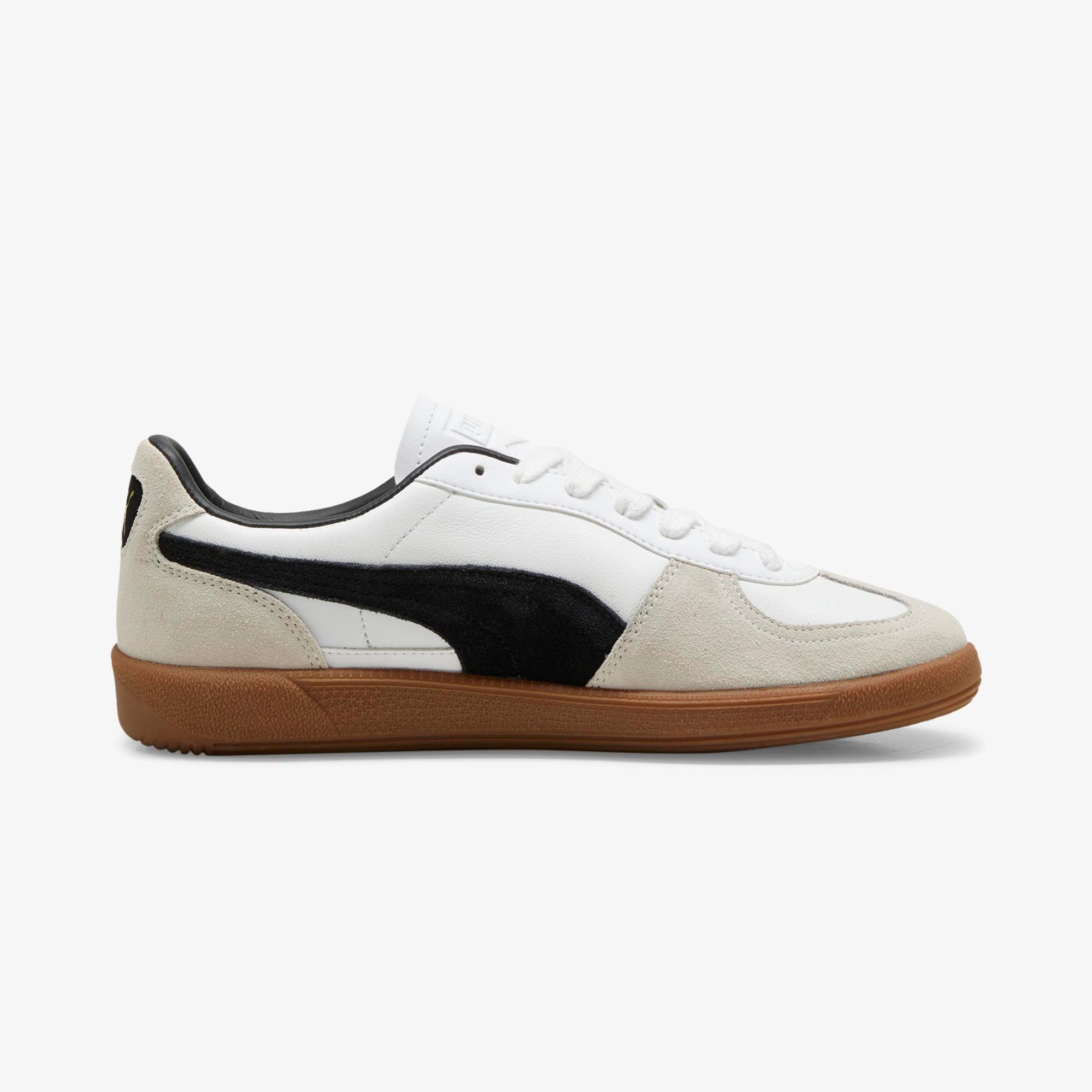 Puma Palermo Leather Unisex Beyaz Spor Ayakkabı.396464.01