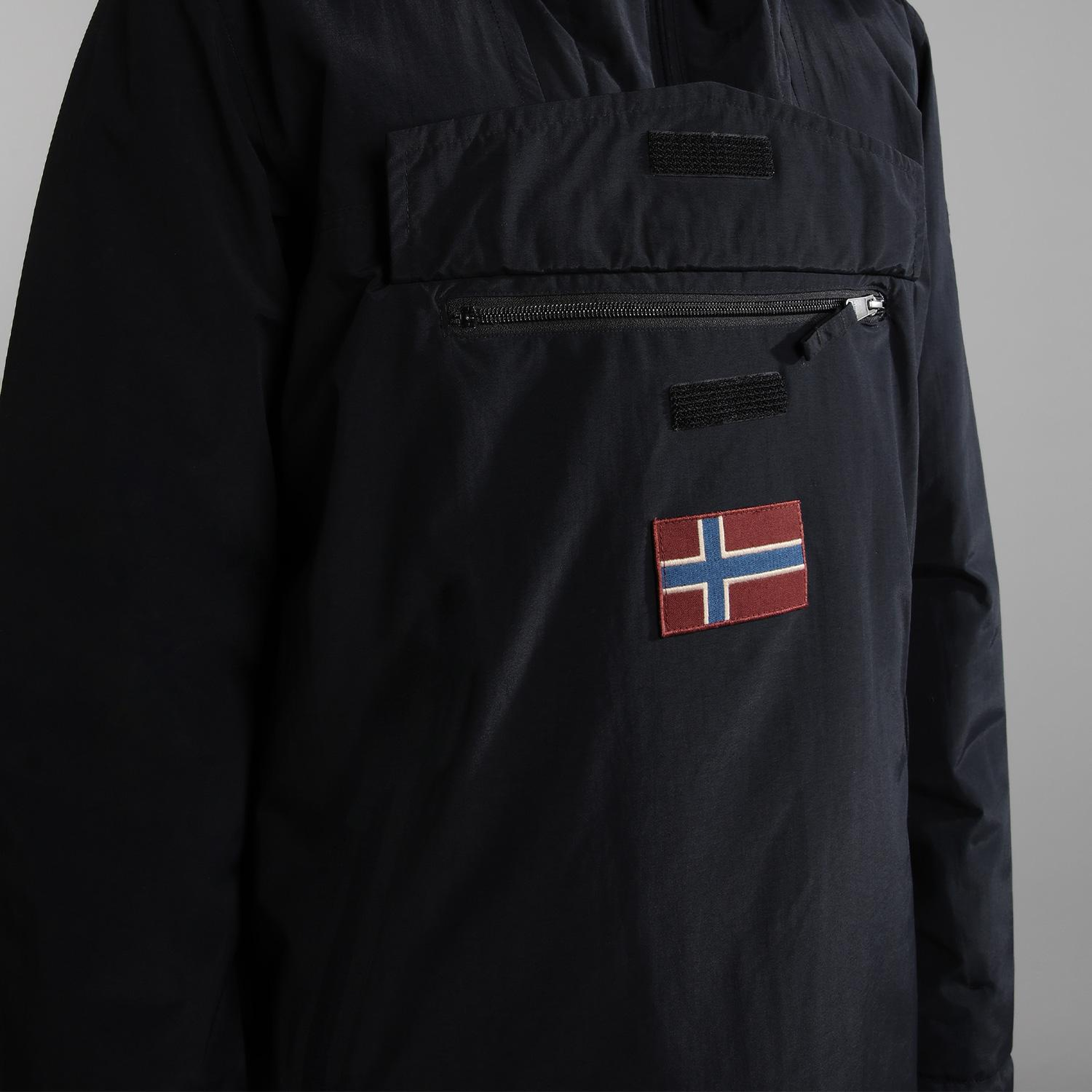 Napapijri Rainforest Pocket Print 2 Erkek Siyah Ceket