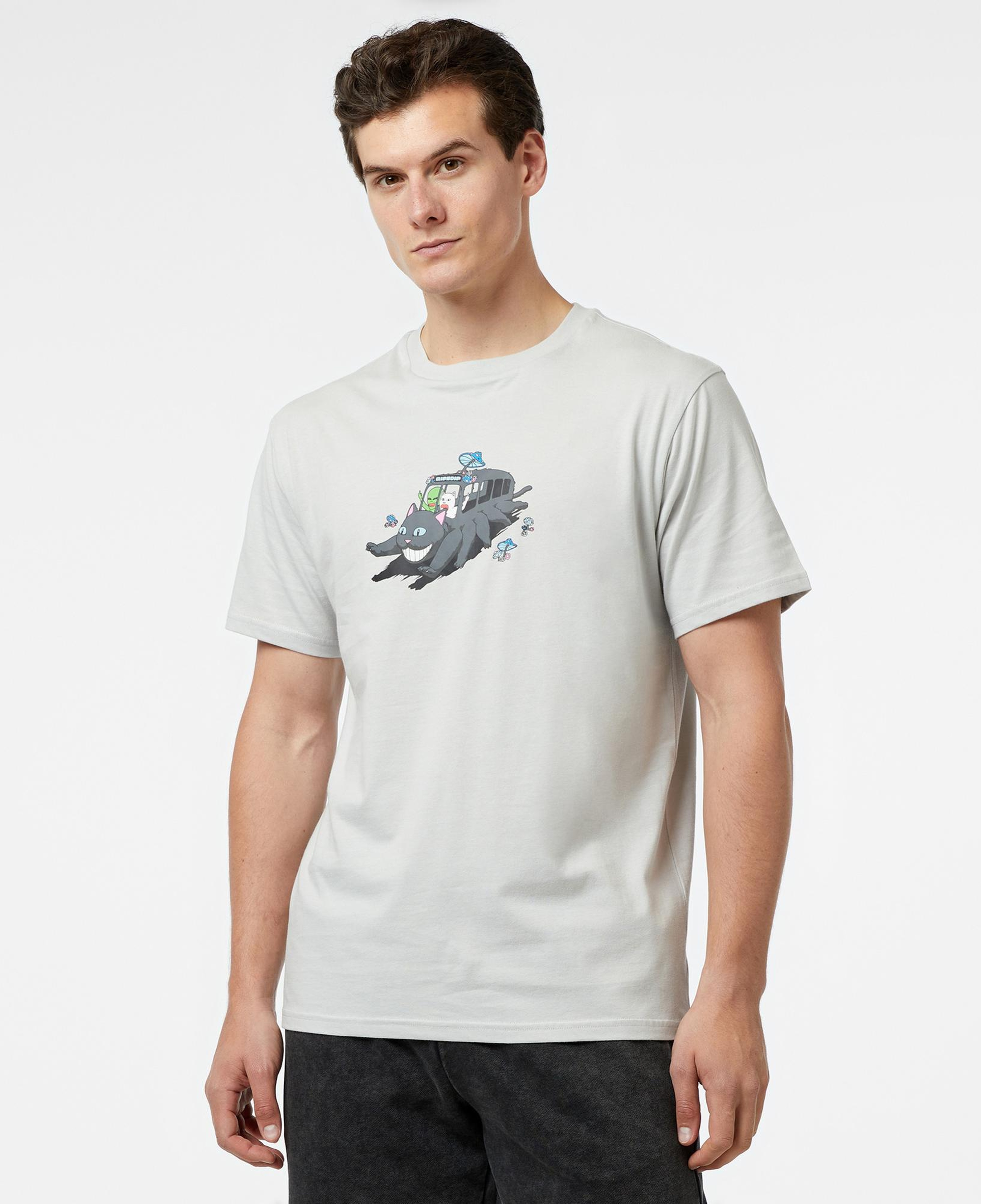 Ripndip Adventure Bus Erkek Gri T-Shirt