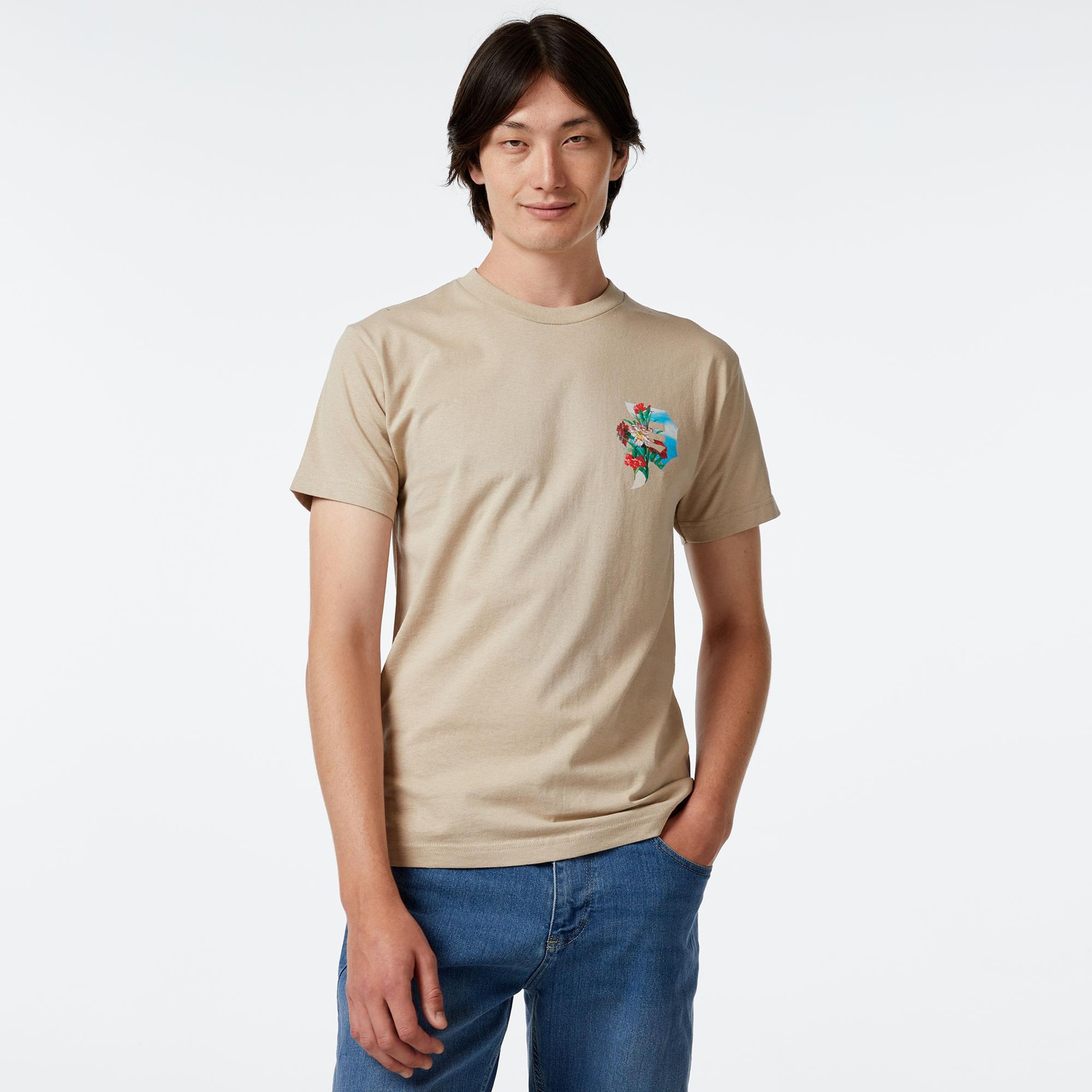 Primitive Obscura Erkek Krem T-Shirt