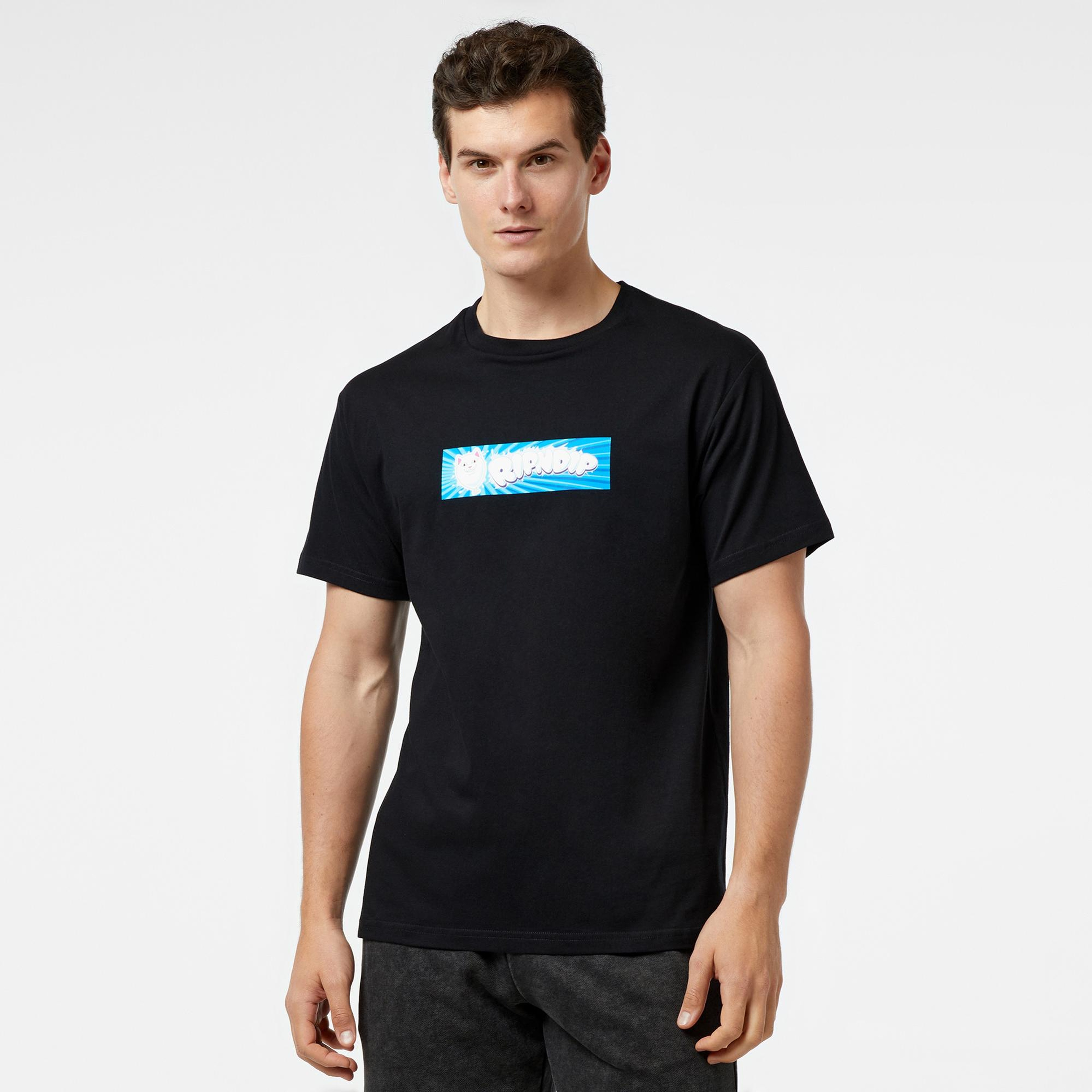 Ripndip Nerm Balloon Head Erkek Siyah T-Shirt