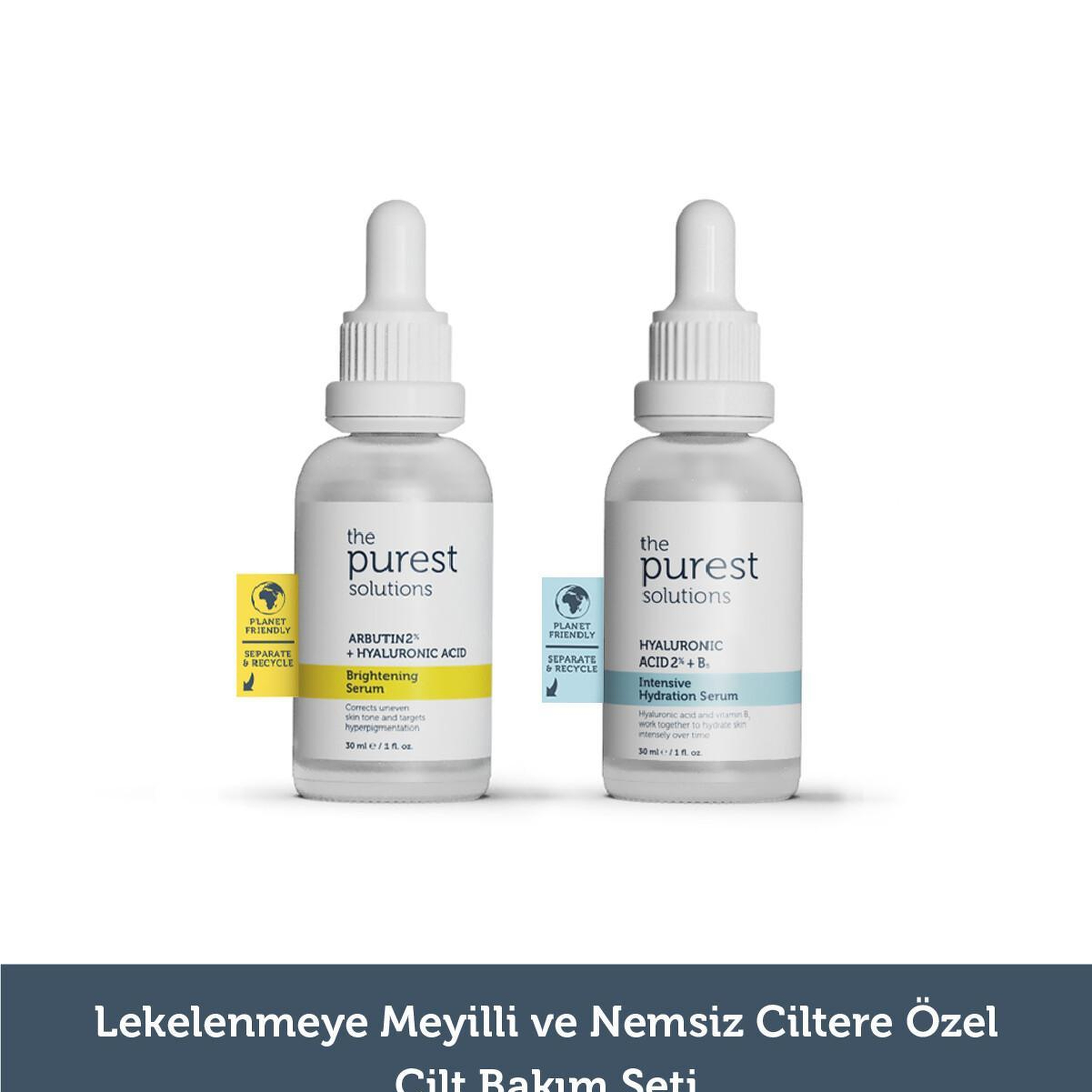 The Purest Solutions Lekeli Ve Nemsiz Ciltere Özel Cilt Bakım Seti