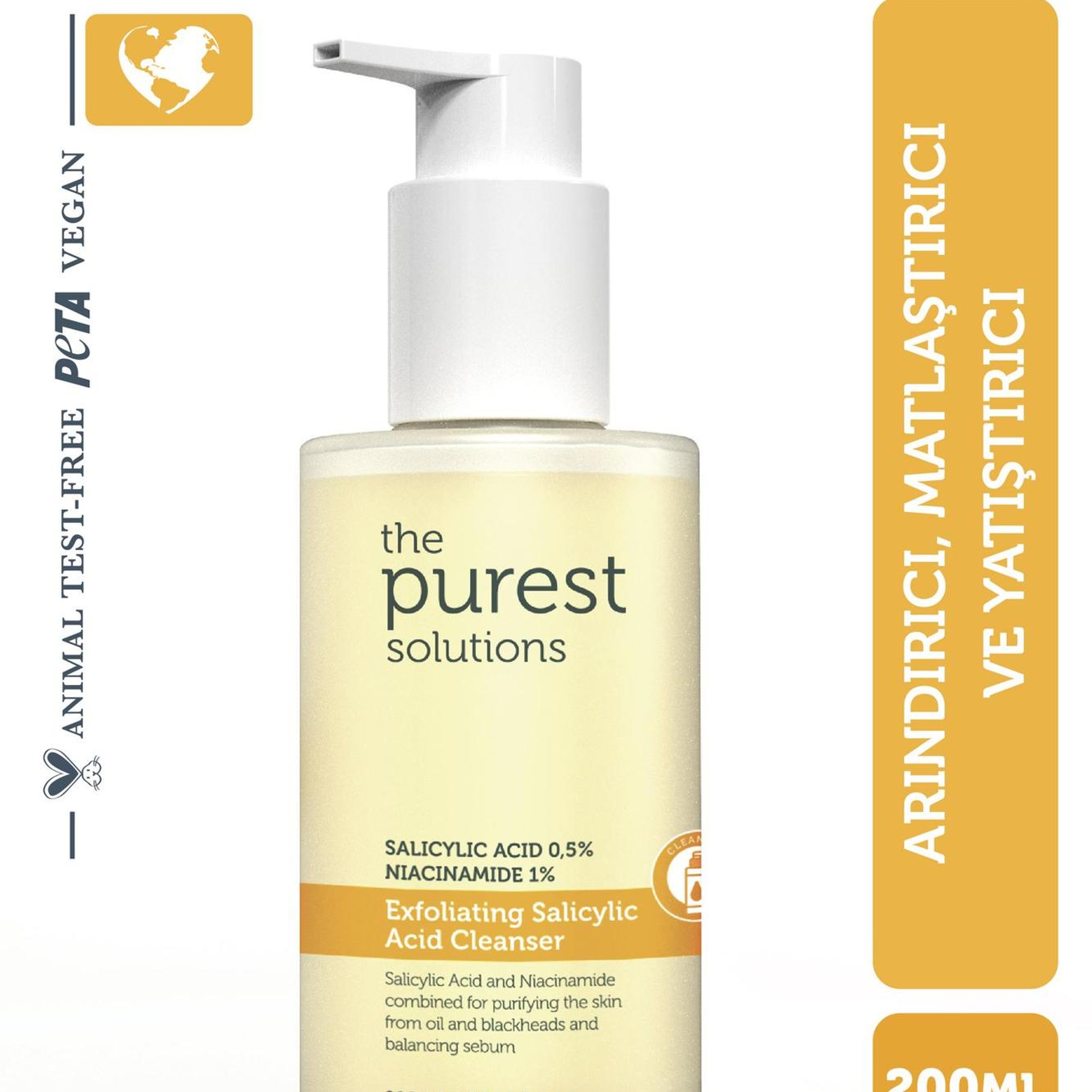 The Purest Solutions Exfoliating Salicylic Acid Cleanser 200 ML