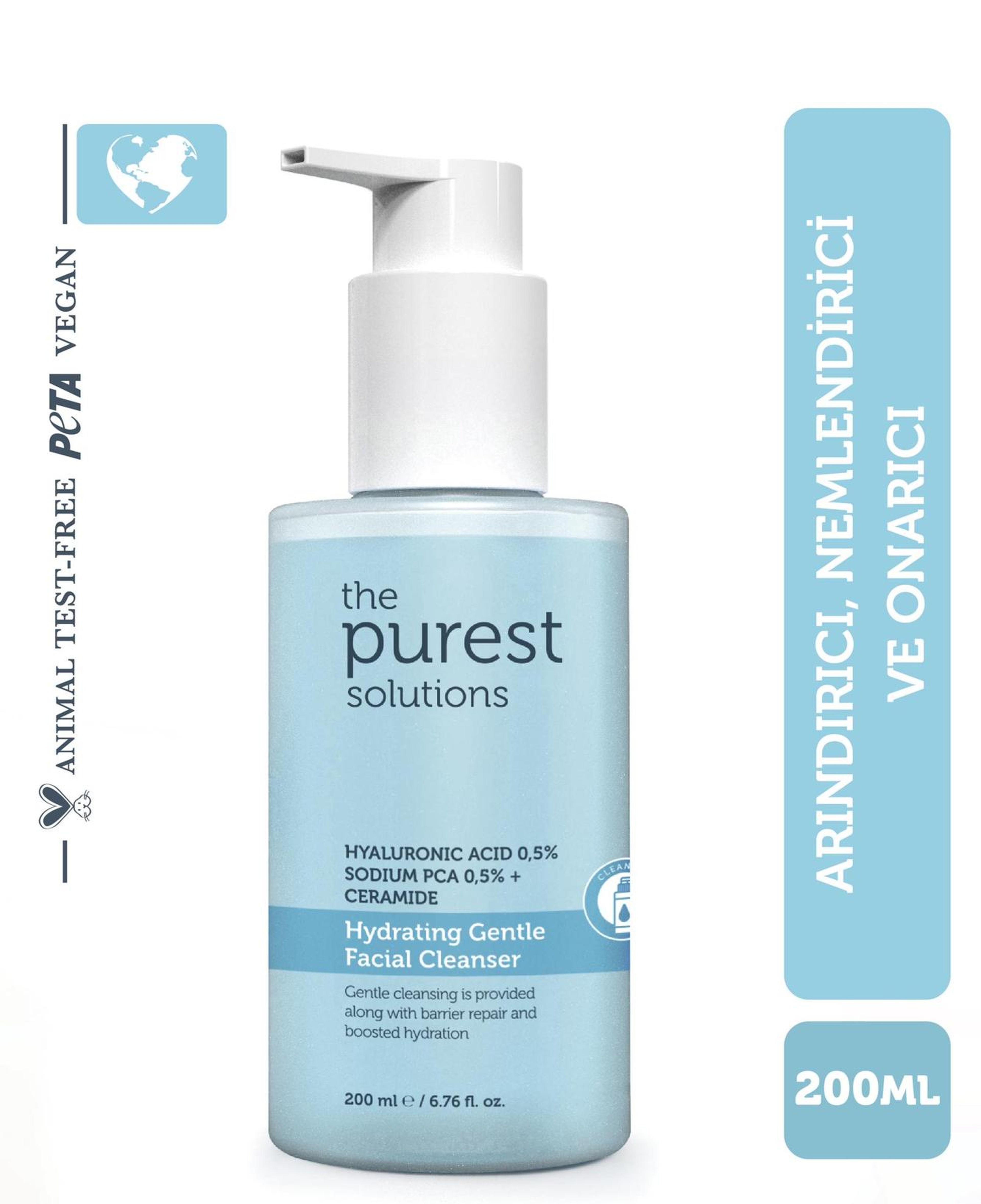 The Purest Solutions Hydrating Gentle Facial Cleanser 200 ML