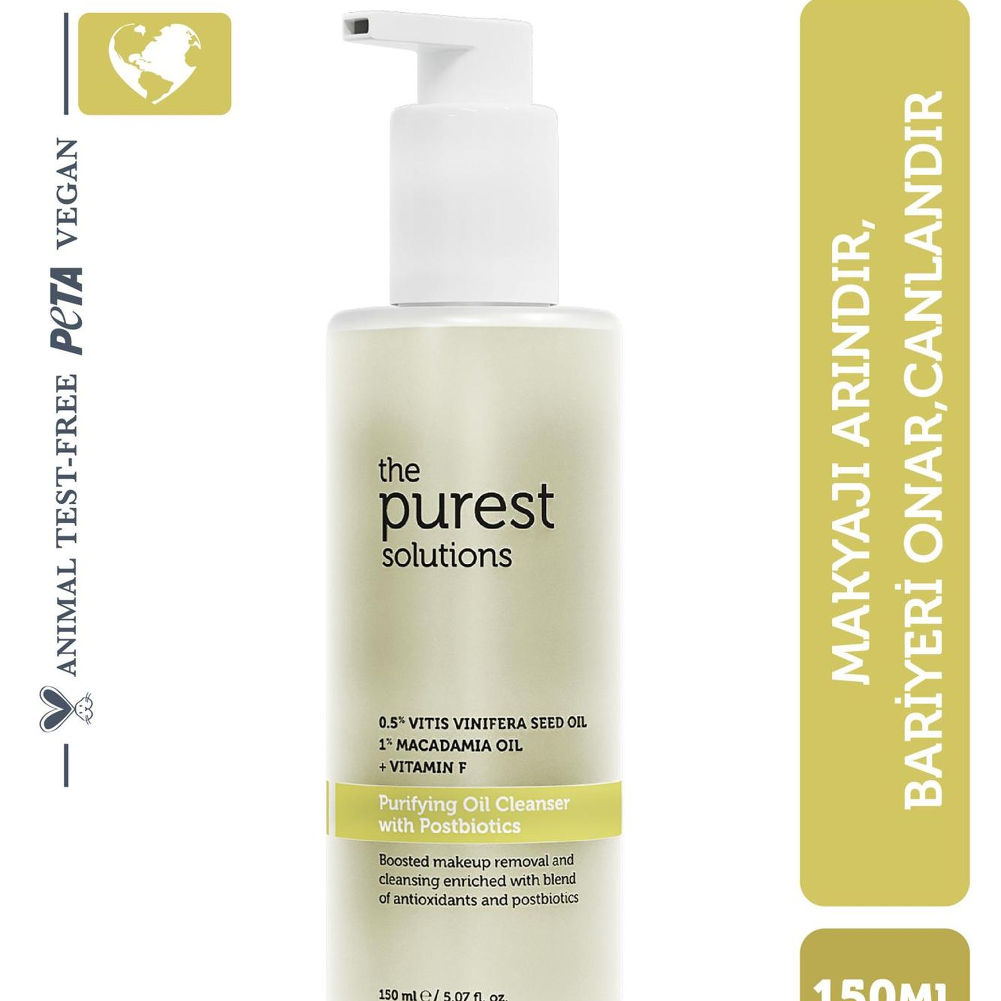 The Purest Solutions Postbiyotik içerikli Multifonksiyonel Arındırıcı Temizleme Yağı 150 ml