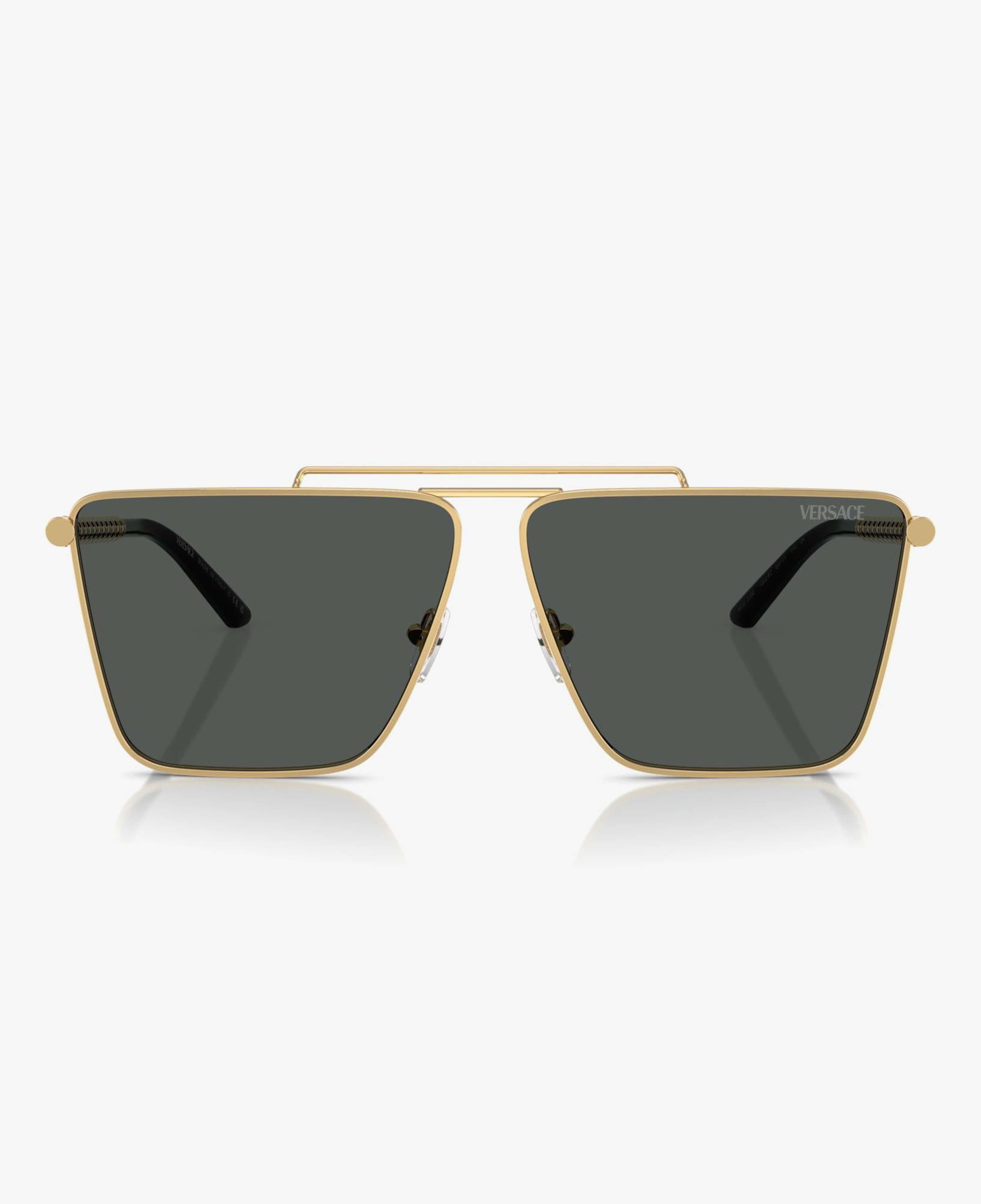 VERSACE Ve2266 Erkek Altın Rengi Güneş Gözlüğü