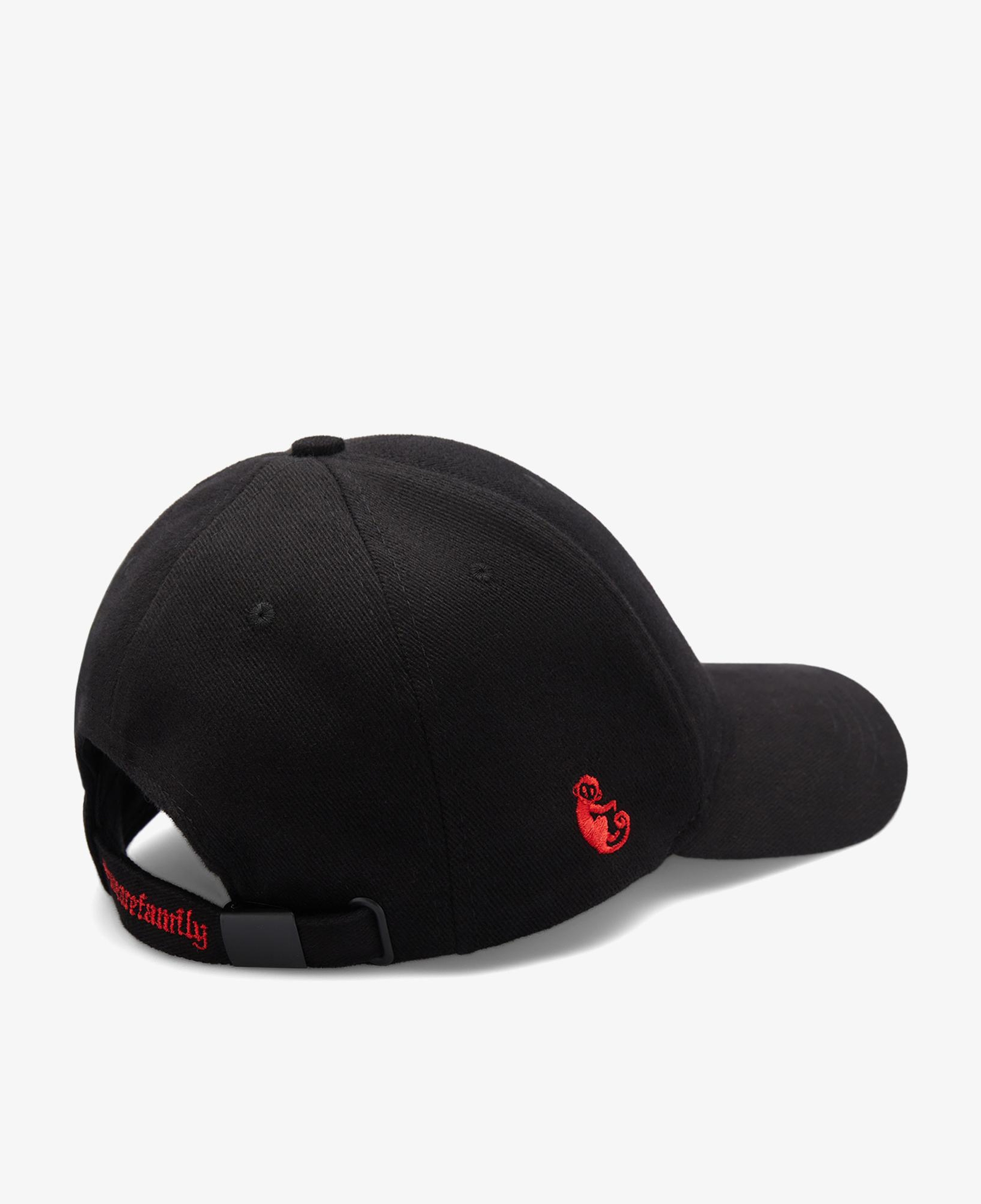 UNITED4 x Monkey Project 7 Rules Unisex Siyah Şapka