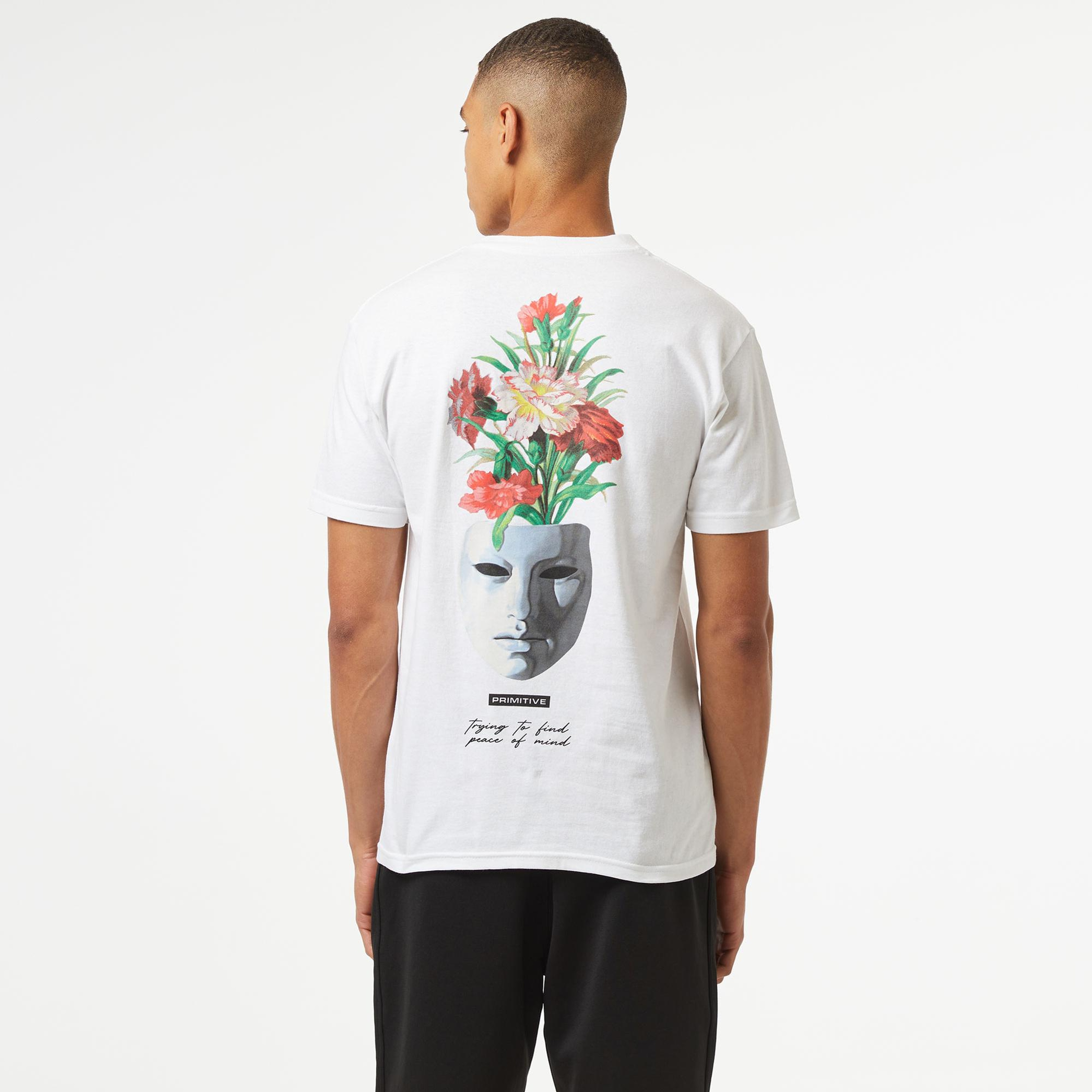 Primitive Obscura Erkek Beyaz T-Shirt