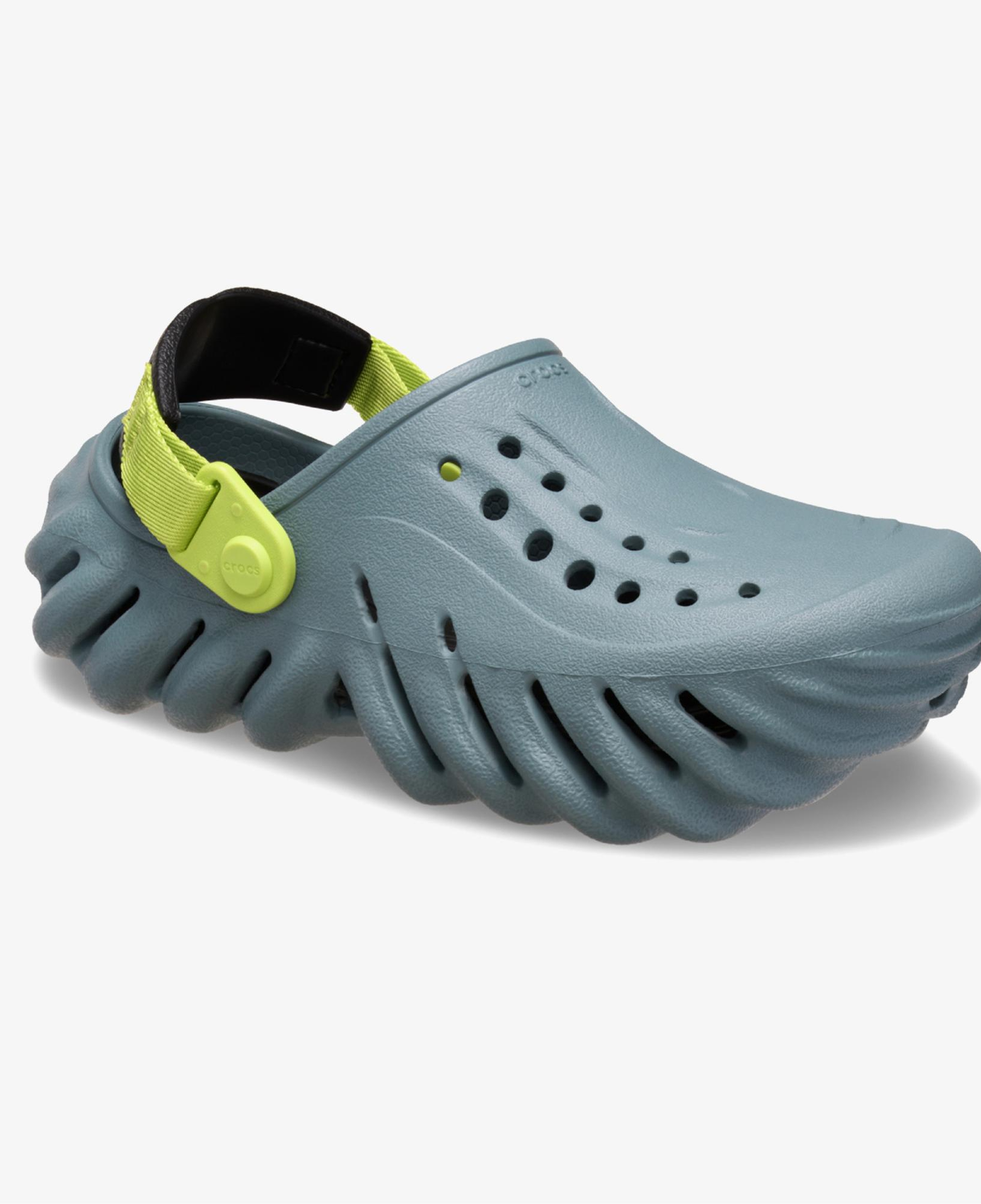Crocs Echo Clog Çocuk Yeşil Terlik