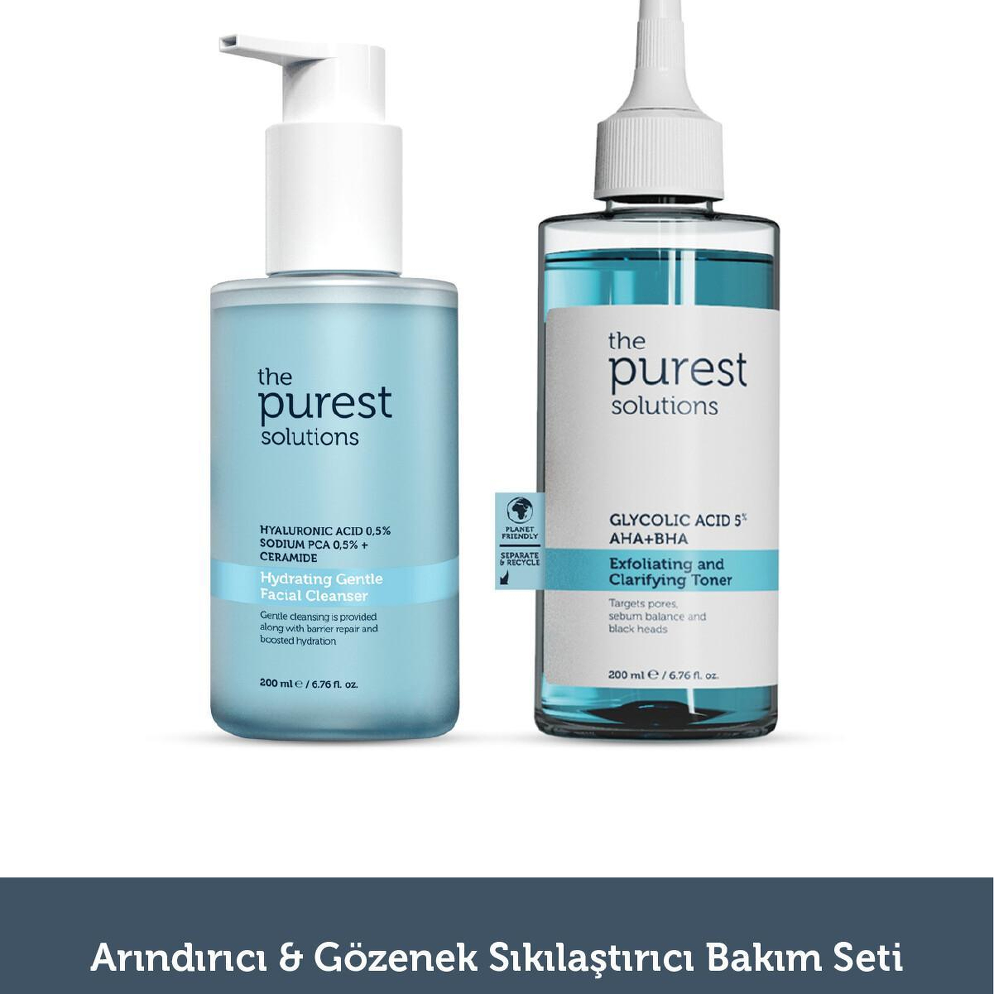 The Purest Solutions Arındırıcı & Gözenek sıkılaştırıcı bakım seti