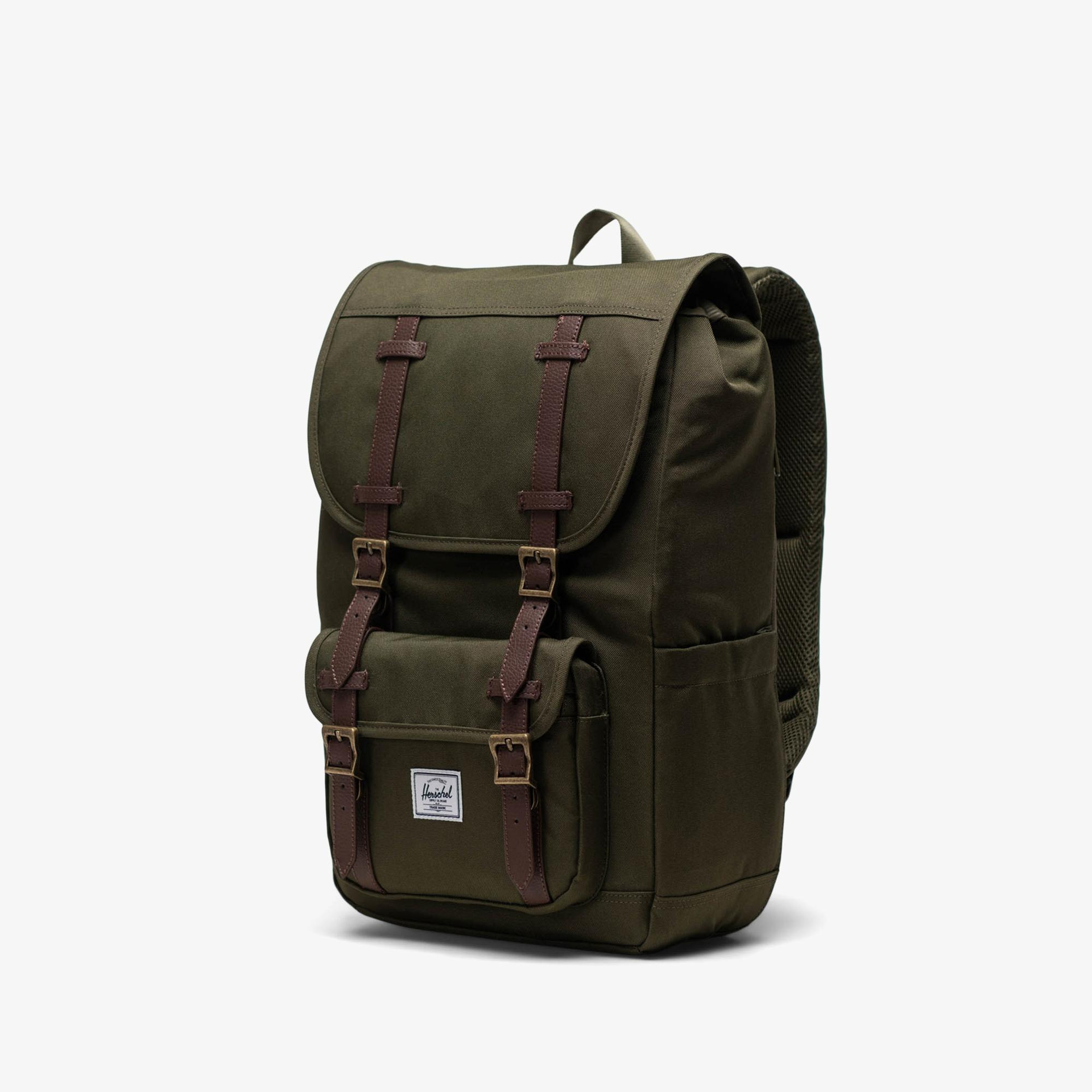 Herschel Little America Mid Unisex Yeşil Sırt Çantası