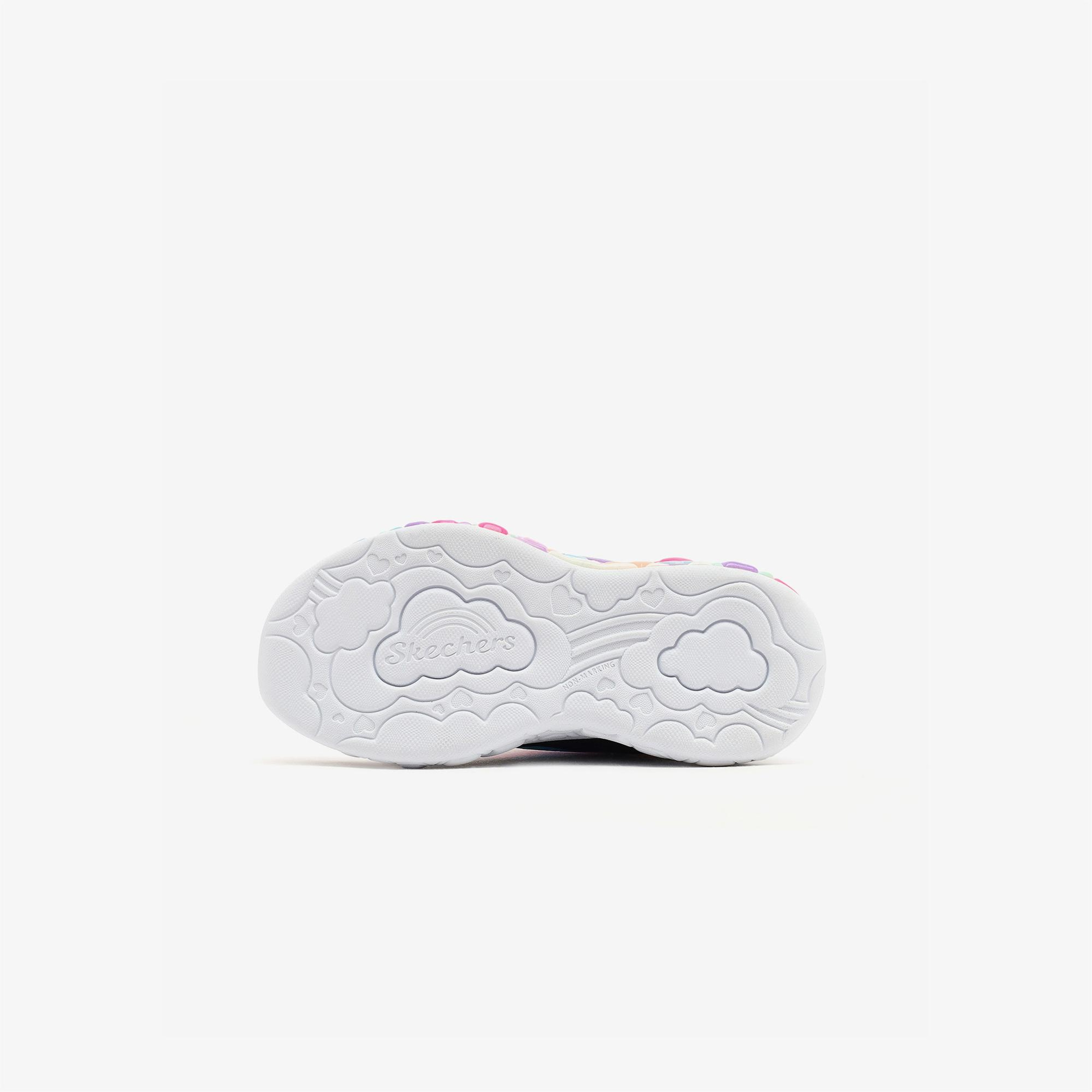 Skechers Eternal Heart Lights Çocuk Siyah Spor Ayakkabı