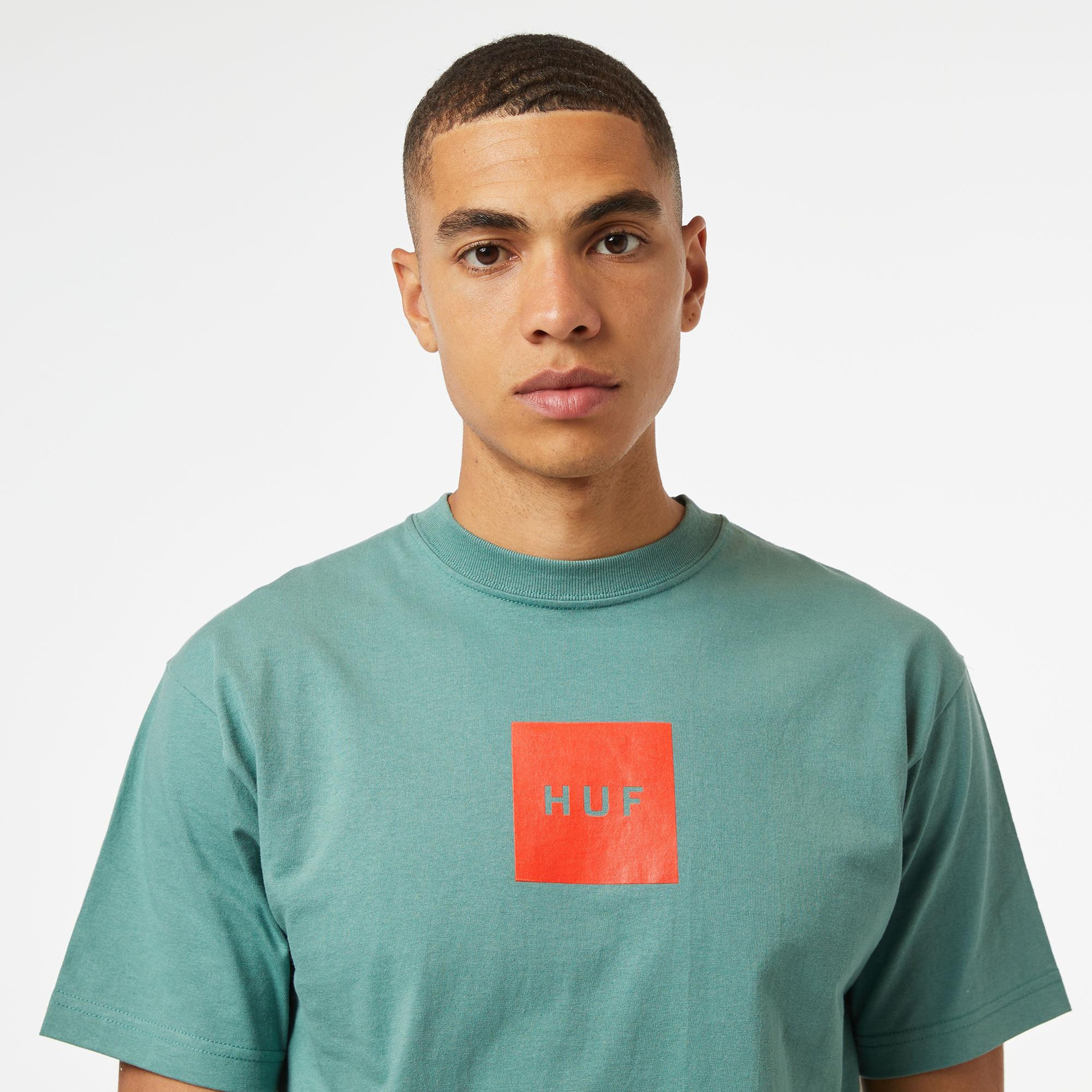 HUF Set Box S/S Erkek Kahverengi T-Shirt