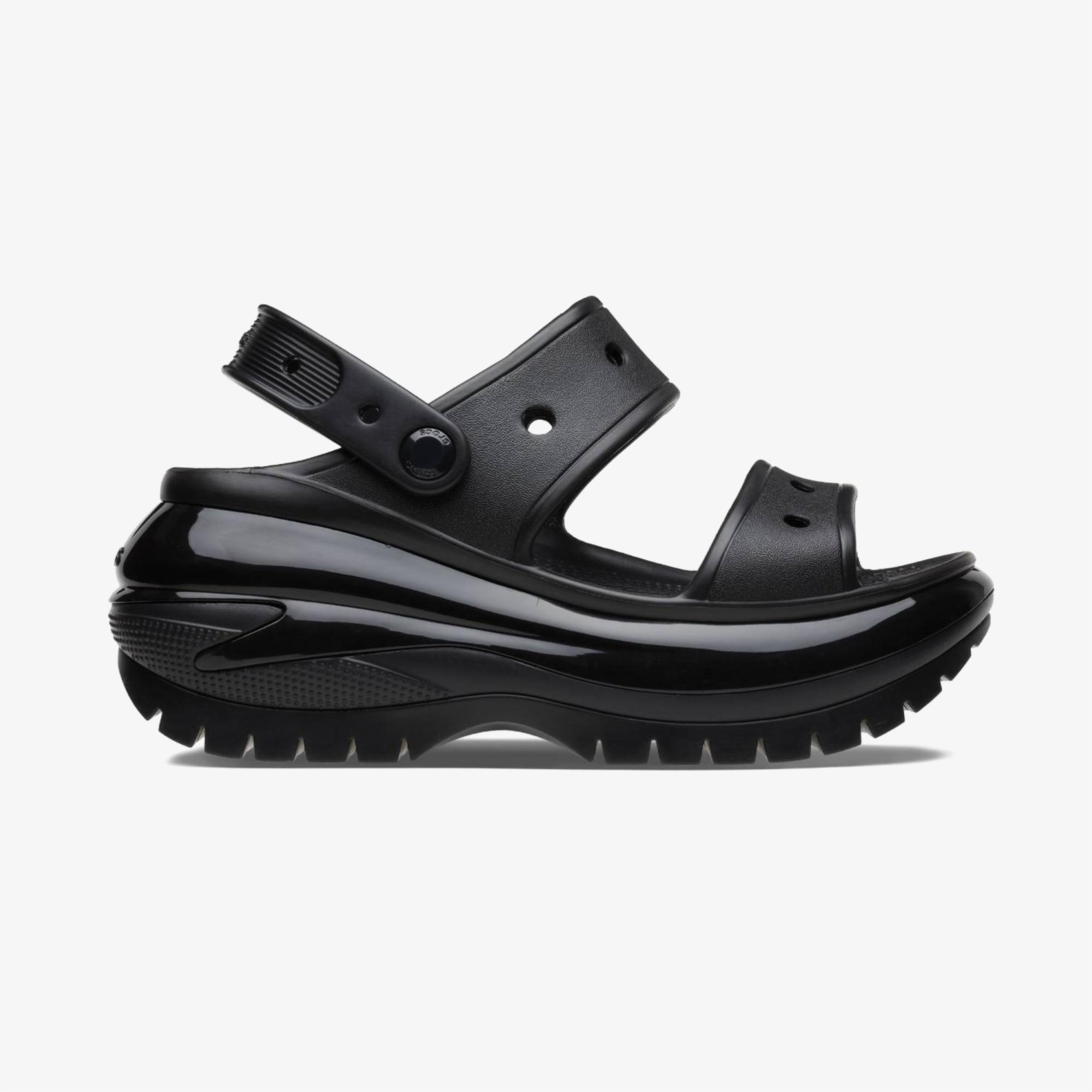 Crocs Classic Mega Crush Kadın Siyah Sandalet
