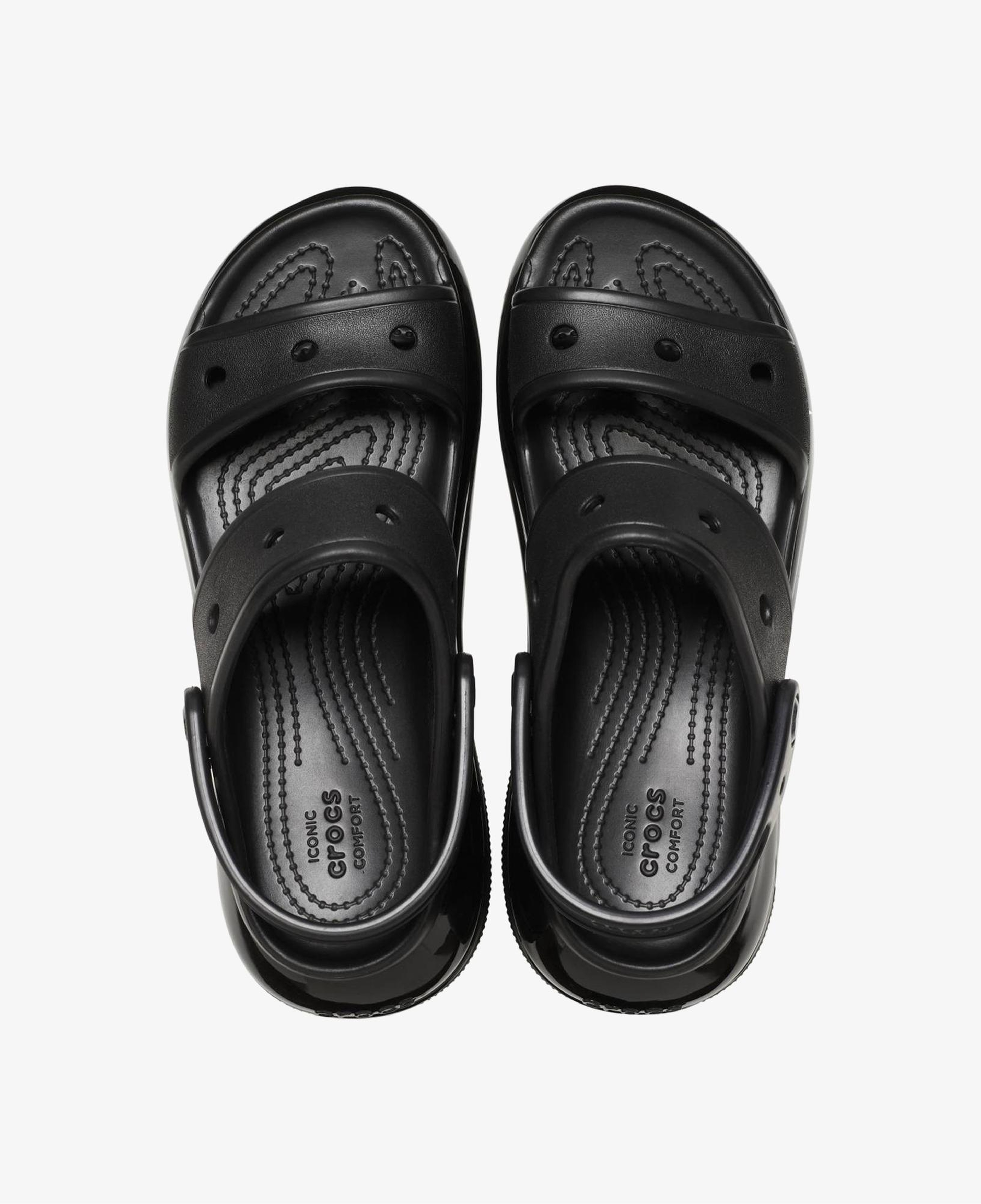 Crocs Classic Mega Crush Kadın Siyah Sandalet