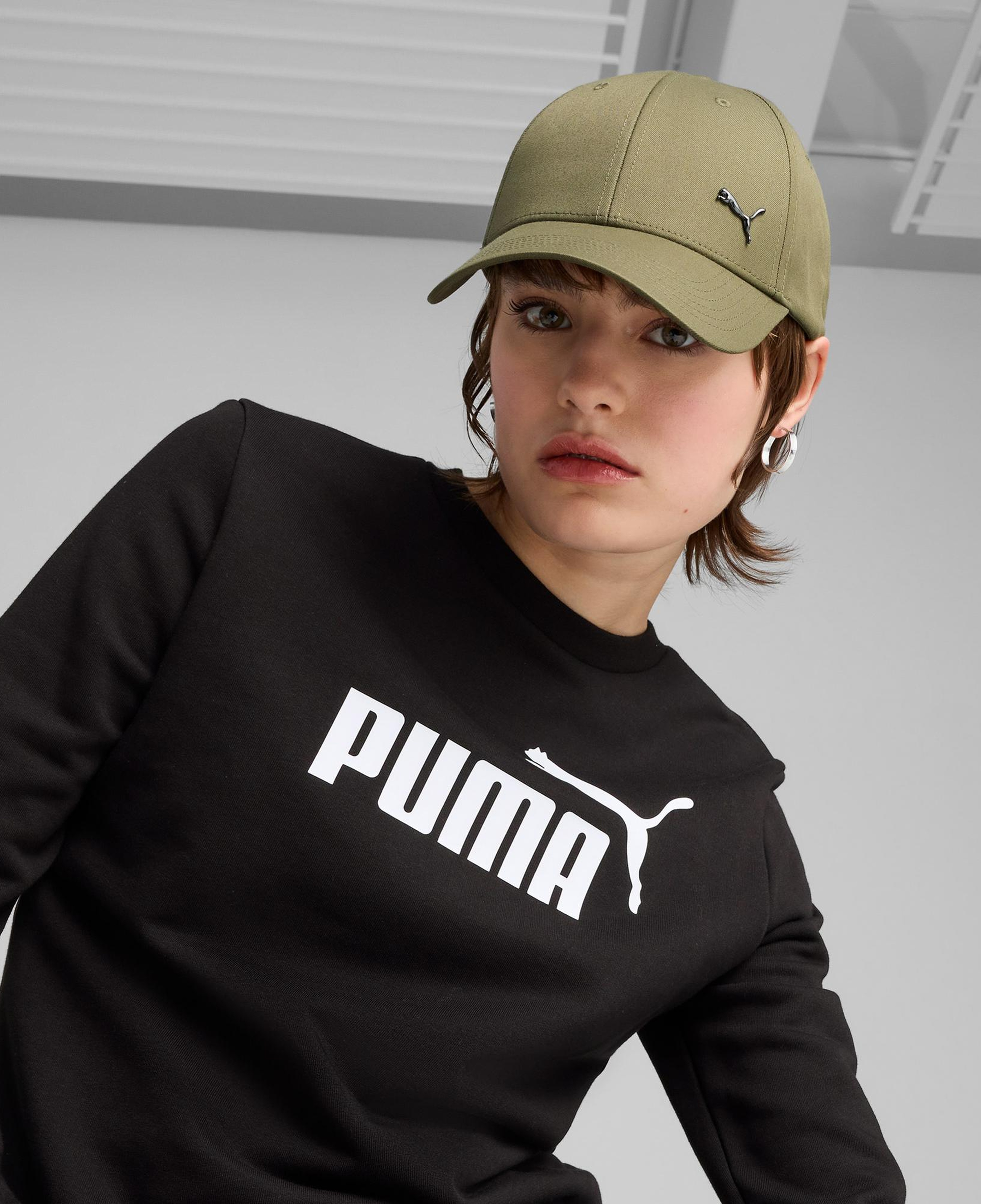 Puma Essentials Unisex Yeşil Şapka