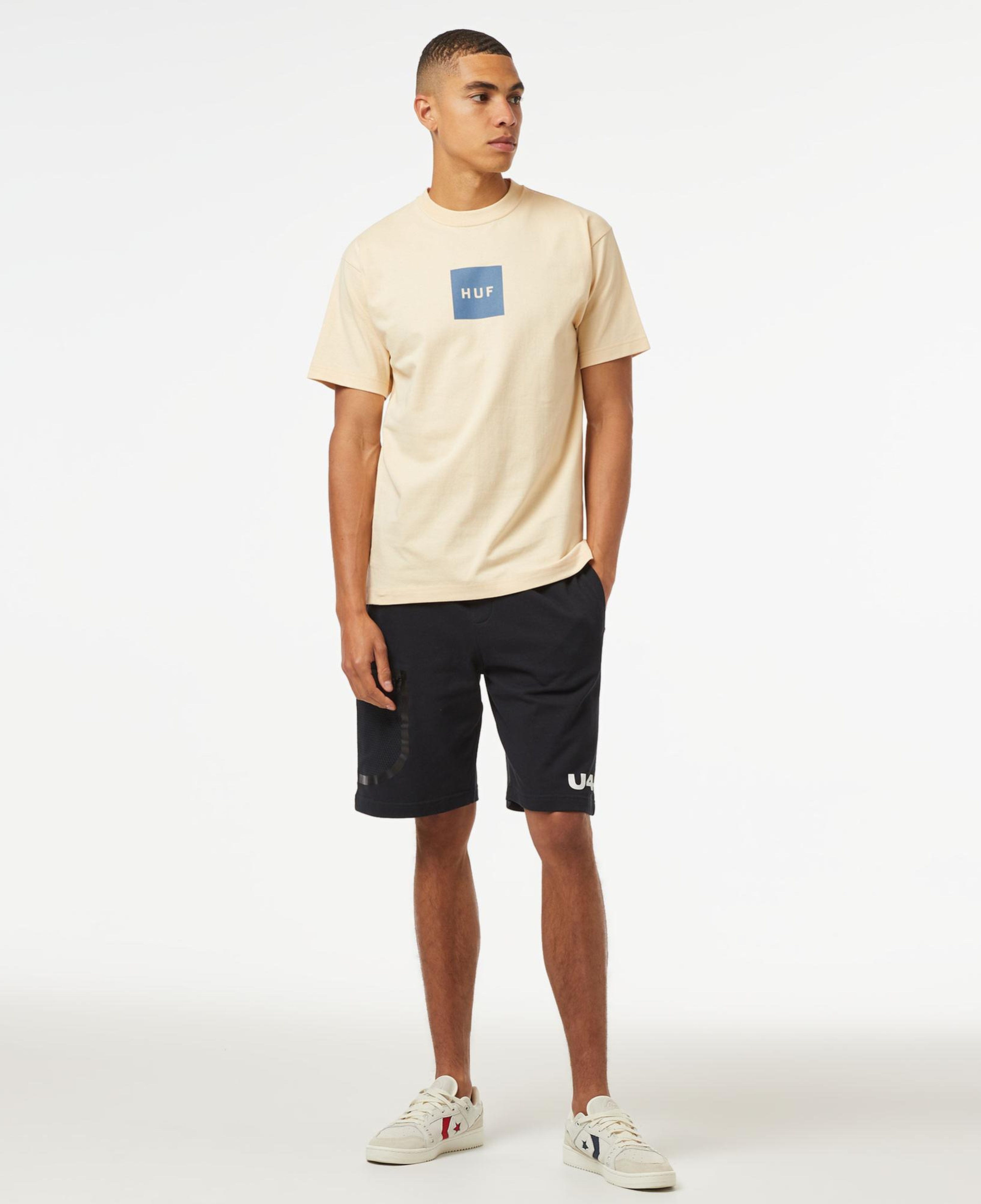 HUF Set Box S/S Erkek Krem T-Shirt