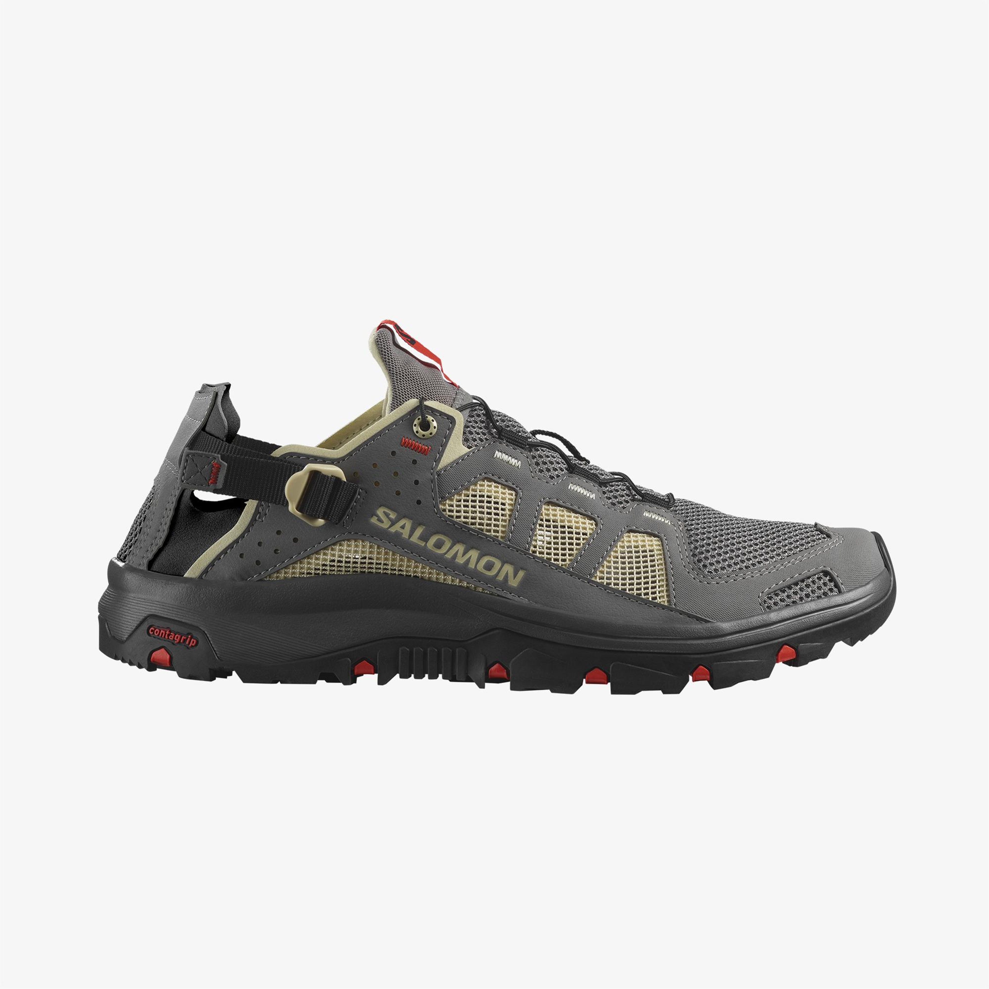 Salomon Techamphibian 5 Unisex Gri Outdoor Sandalet