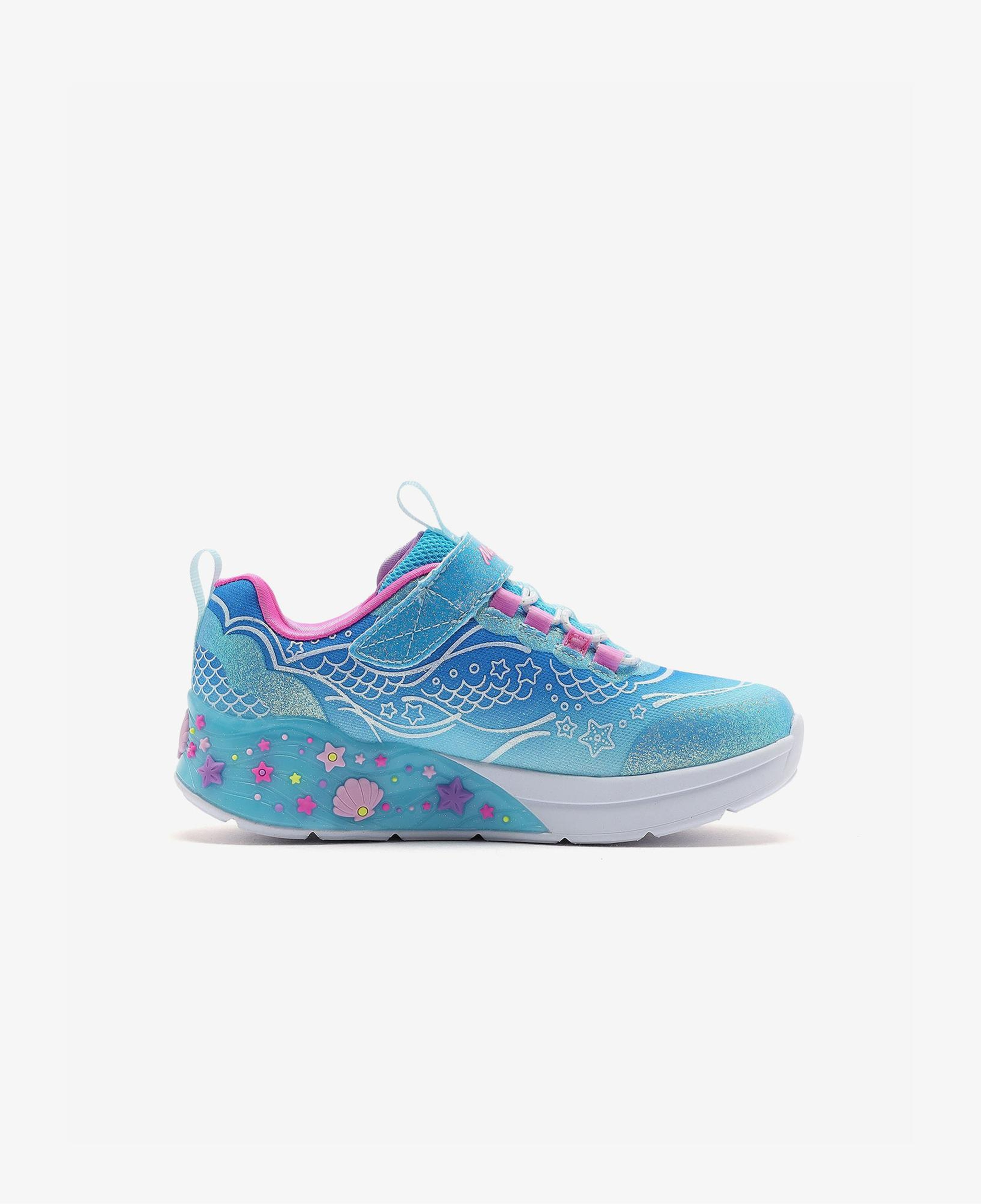 Skechers Mermaid Dreams Çocuk Mavi Işıklı Spor Ayakkabı