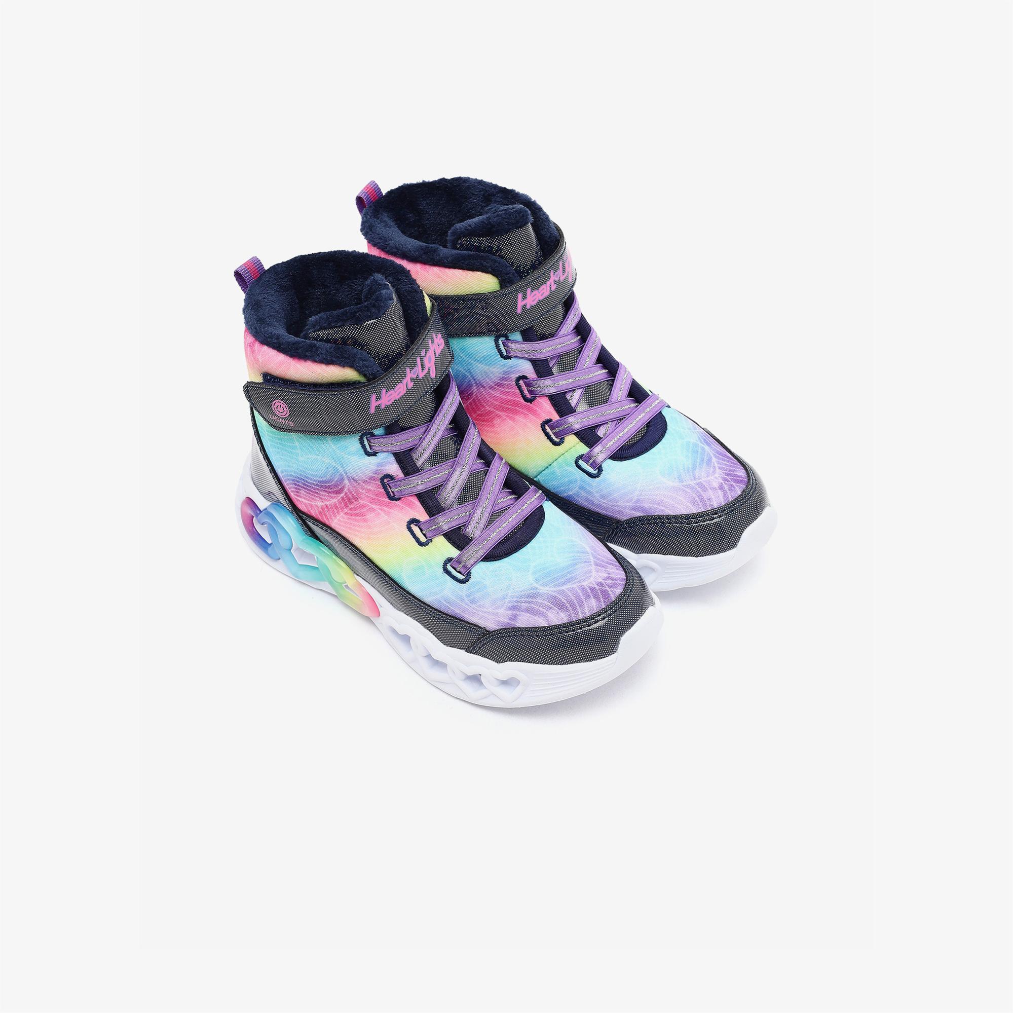 Skechers Infinite Heart Lights Çocuk Lacivert Spor Ayakkabı