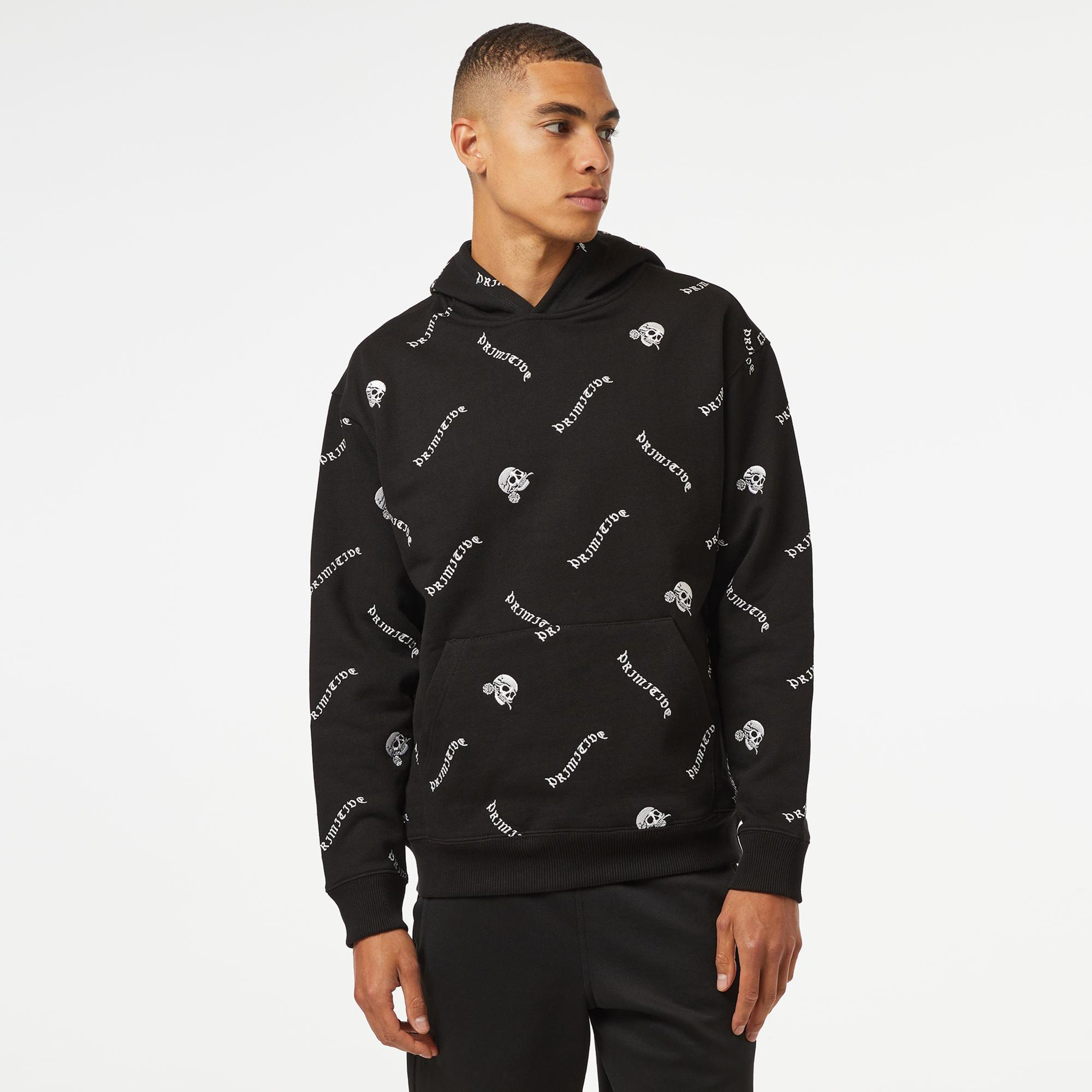 Primitive Rogue Erkek Siyah Hoodie