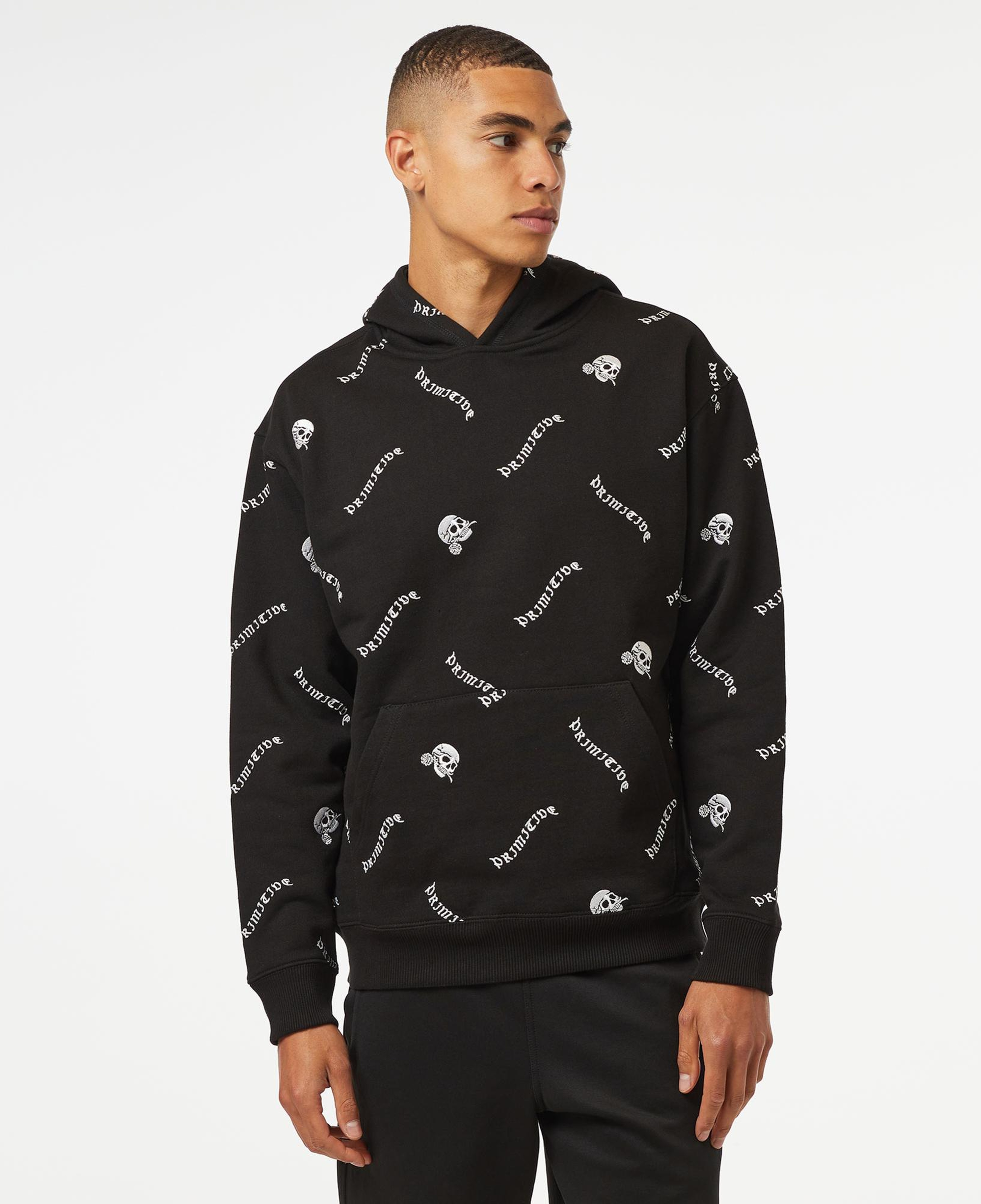 Primitive Rogue Erkek Siyah Hoodie