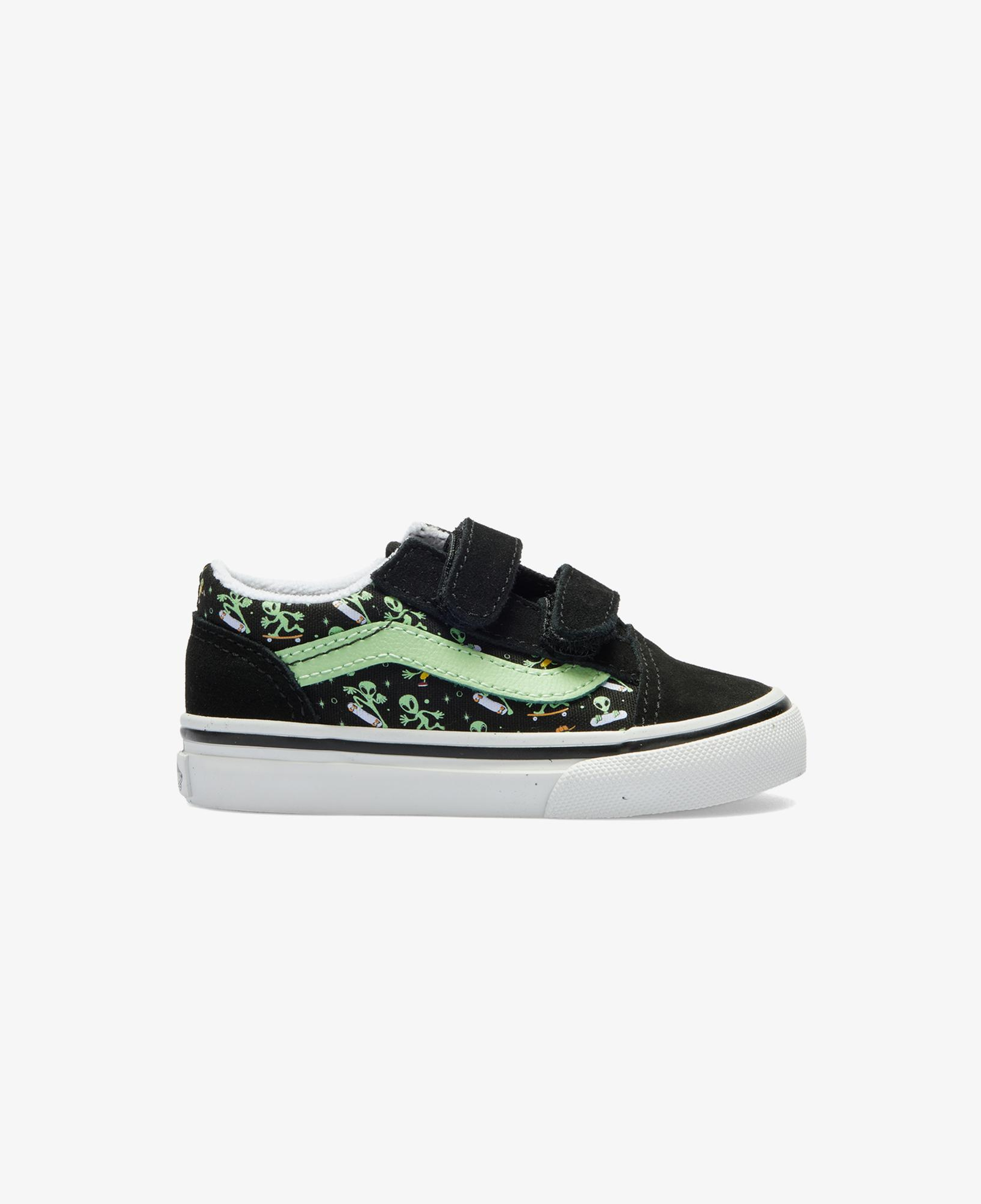 Vans Old Skool V Bebek Siyah Sneaker