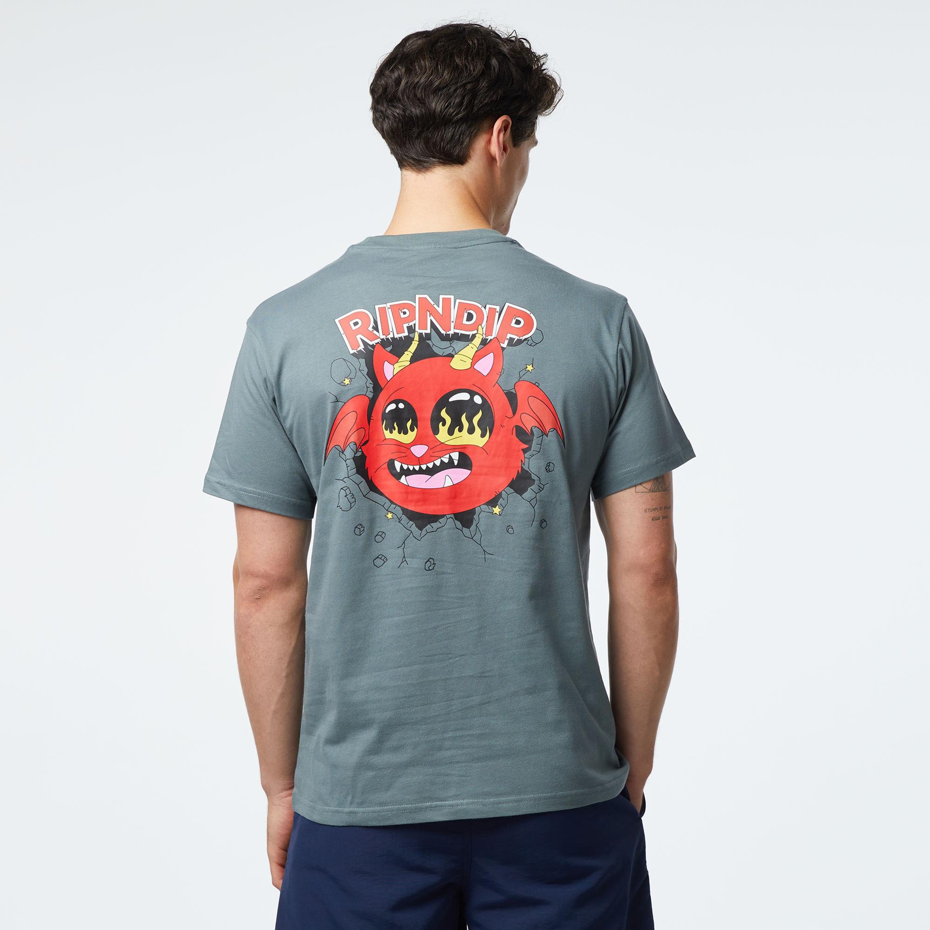 Ripndip Devil Monster Erkek Yeşi T-Shirt
