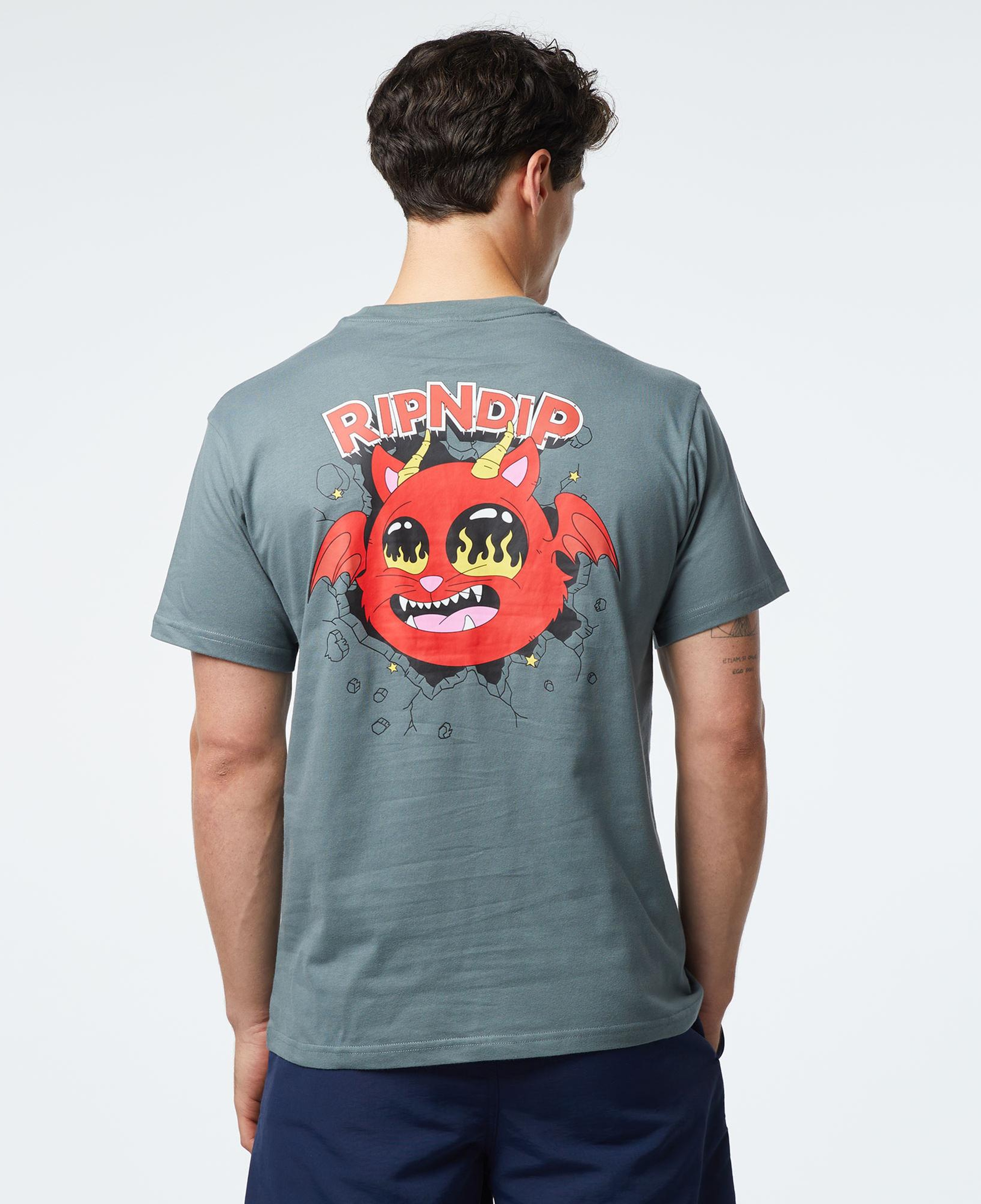 Ripndip Devil Monster Erkek Yeşi T-Shirt
