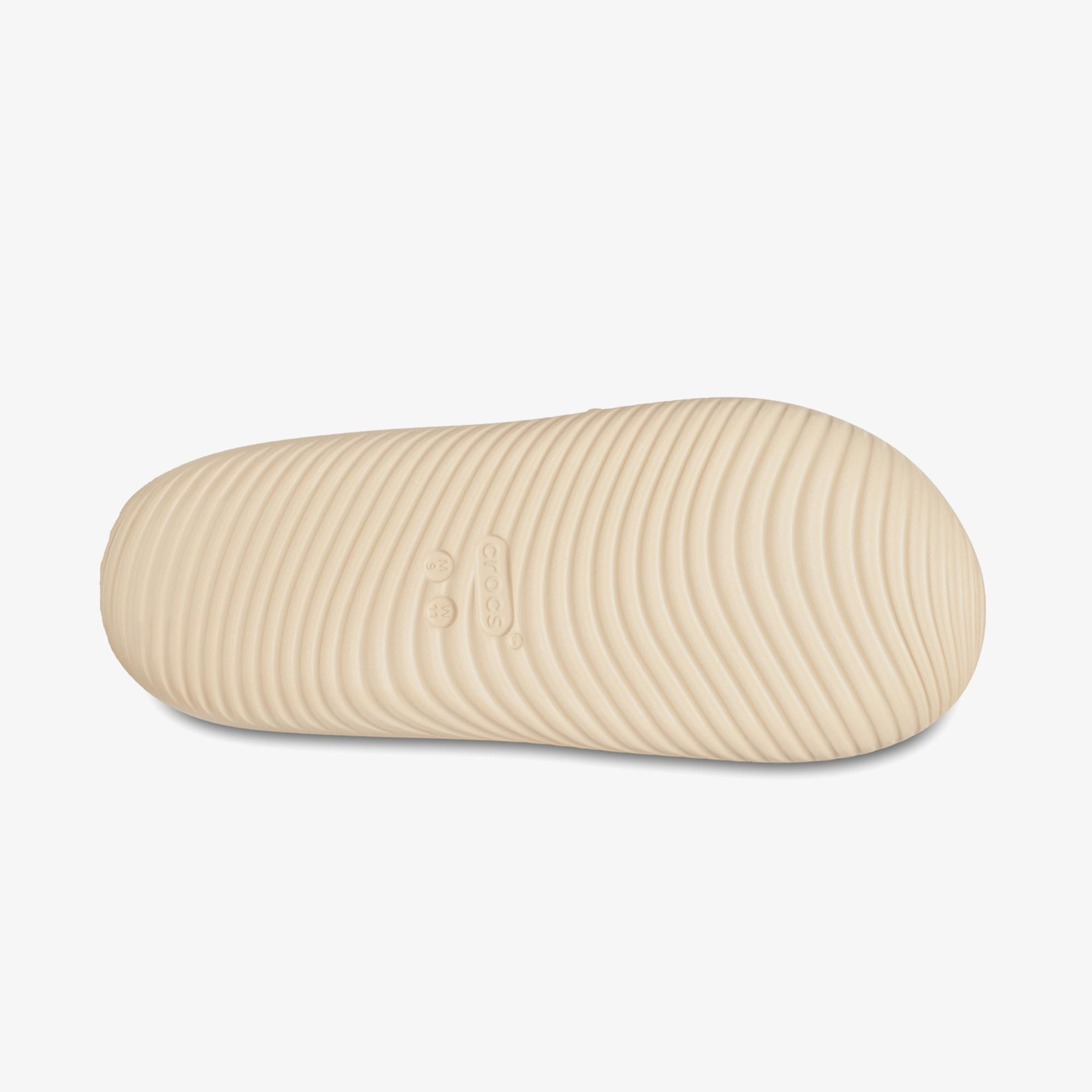 Crocs Mellow Luxe Recovery Slide Unisex Krem Terlik