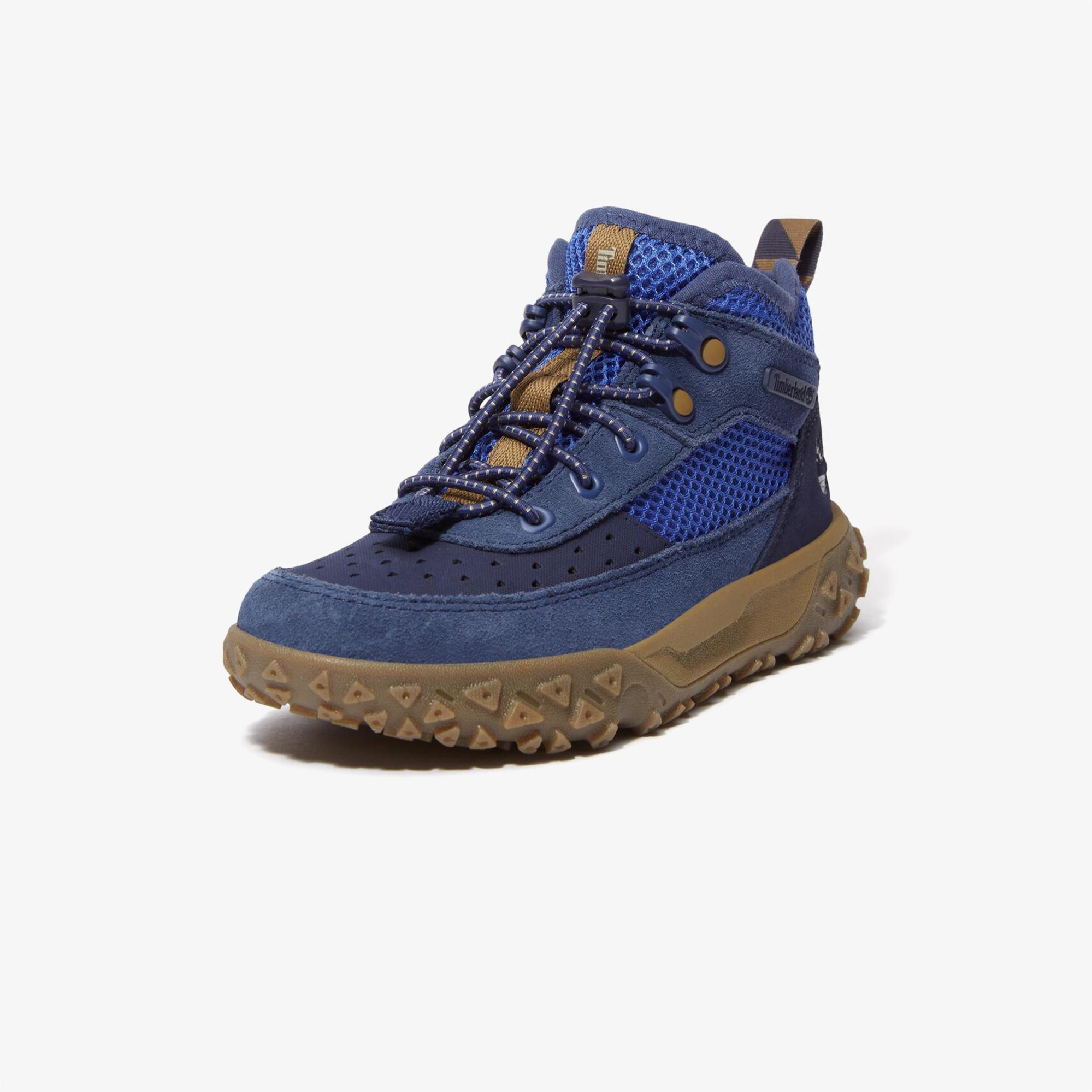 Timberland Low Lace-Up Çocuk Mavi Bot